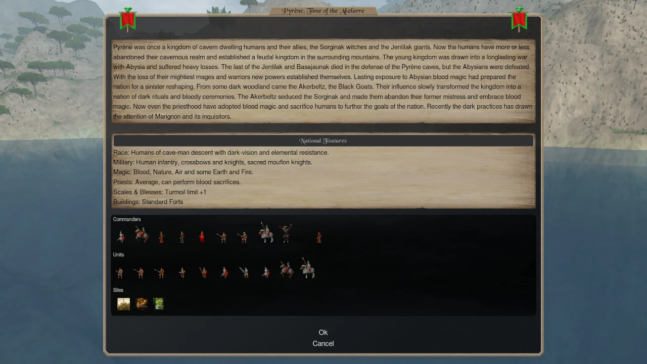 Скриншот игры Dominions 6: Rise of the Pantokrator