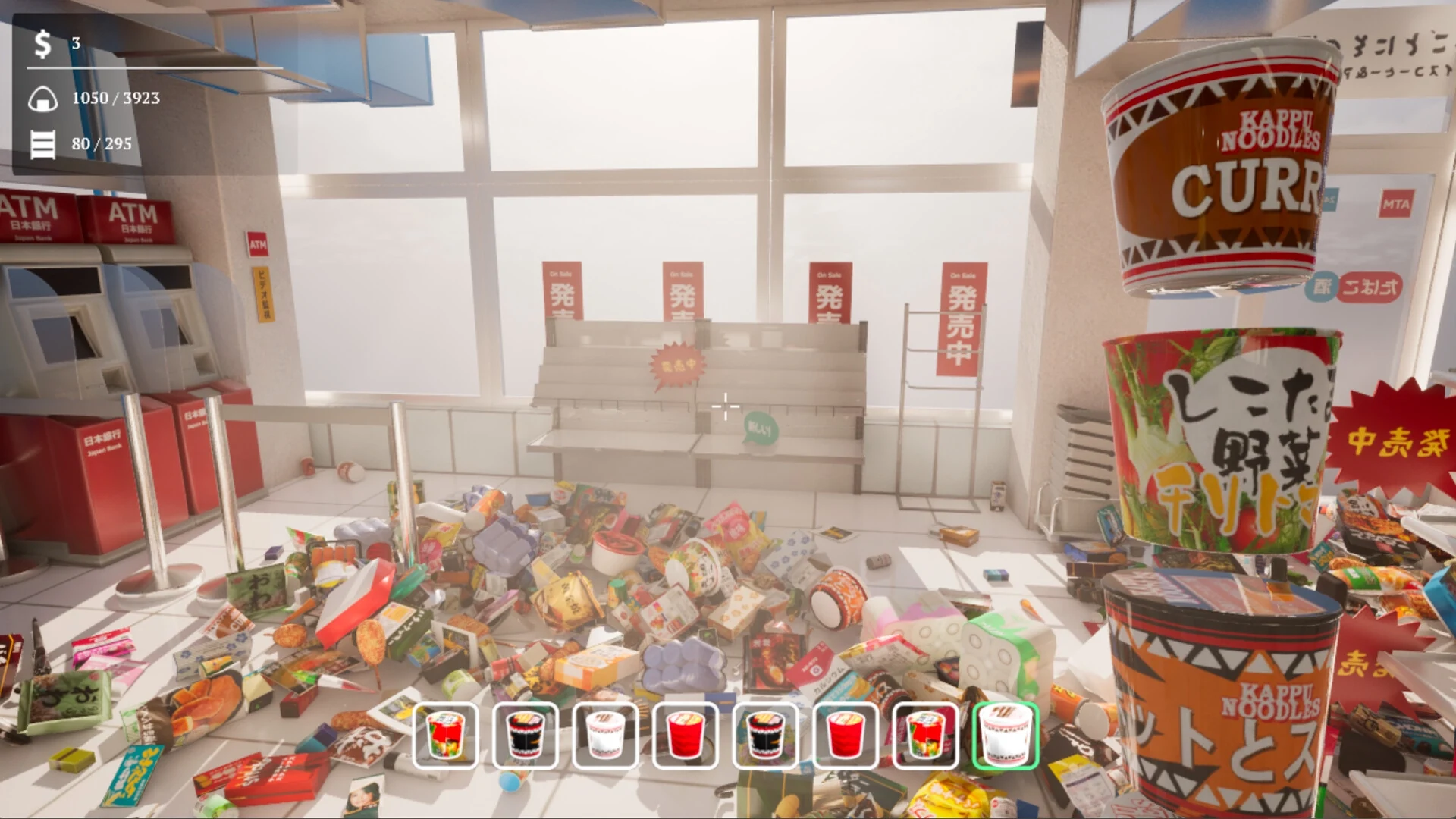 Скриншот игры Konbini Cleanup
