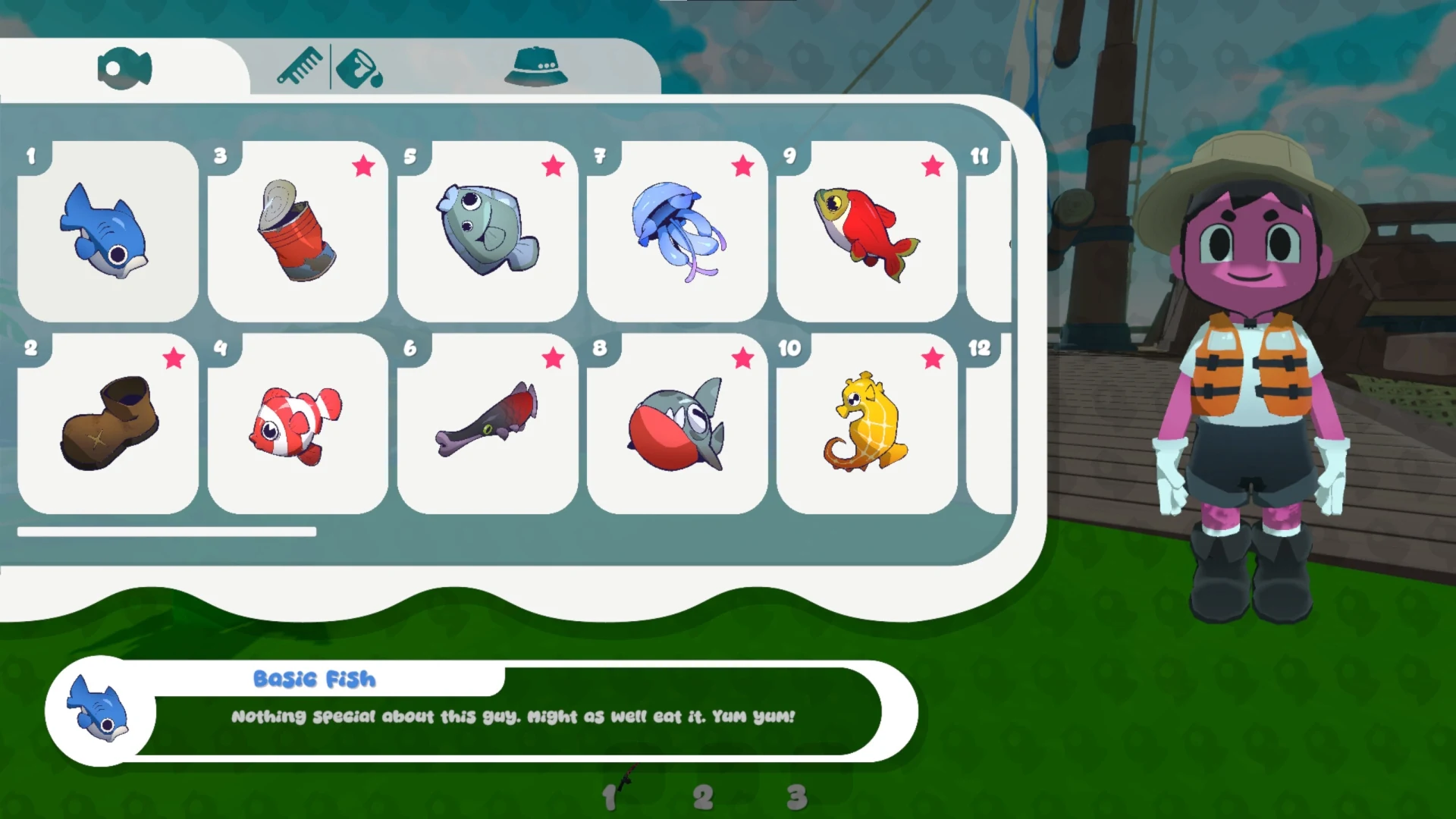 Скриншот игры The One Fish
