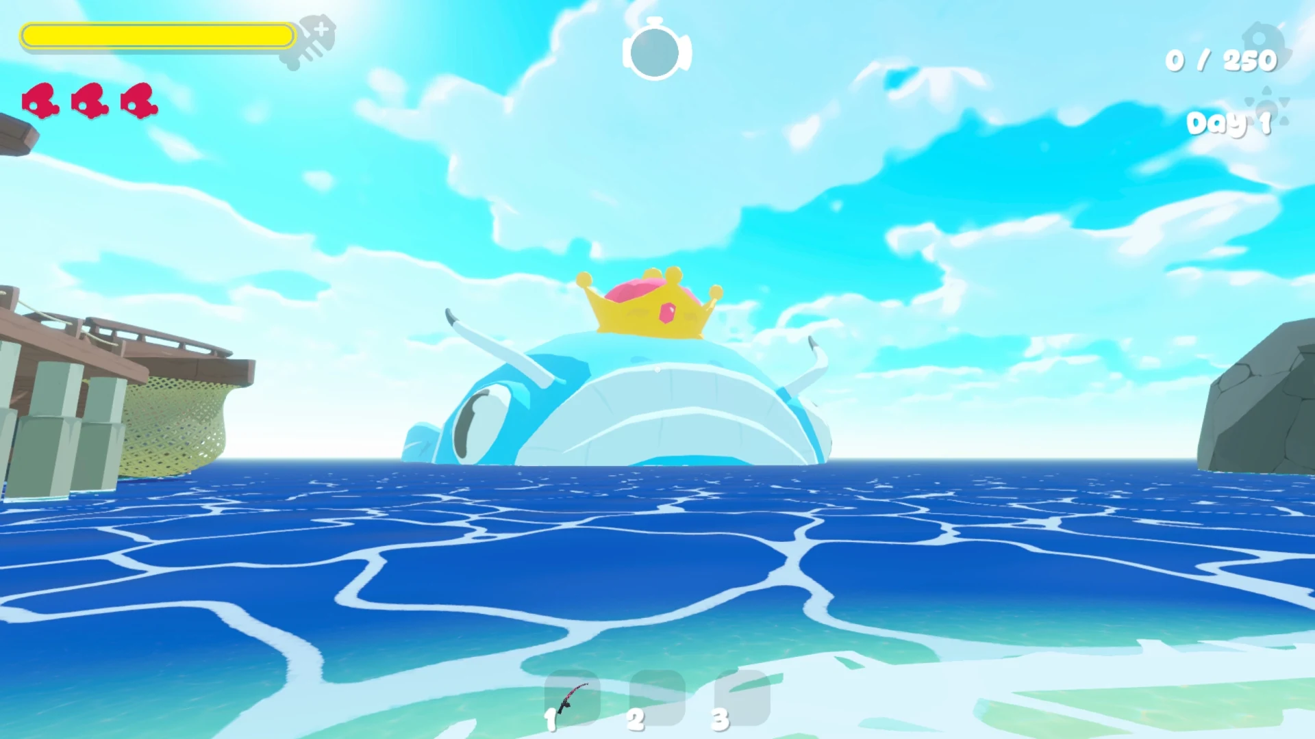 Скриншот игры The One Fish