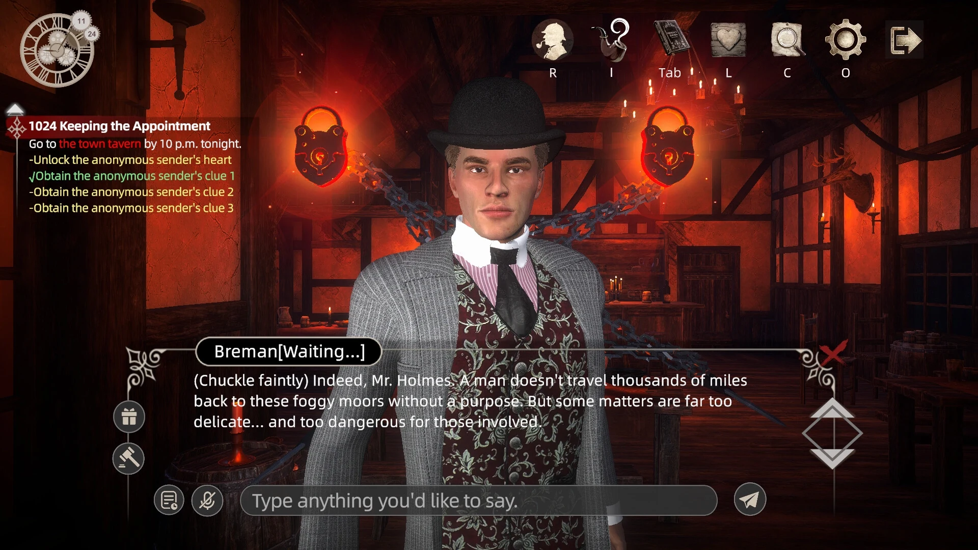 Скриншот игры Detective Sherlock: Shadow Stalker