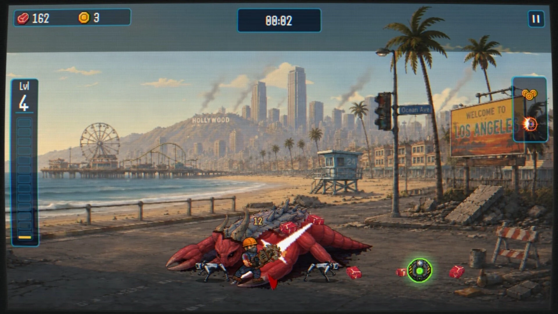 Скриншот игры Kaiju Harvest