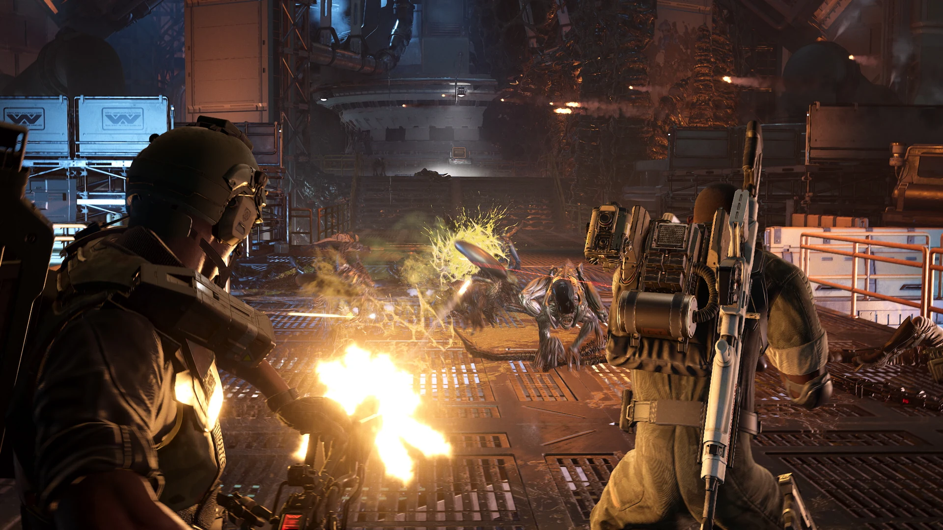 Скриншот игры Aliens: Fireteam Elite 2