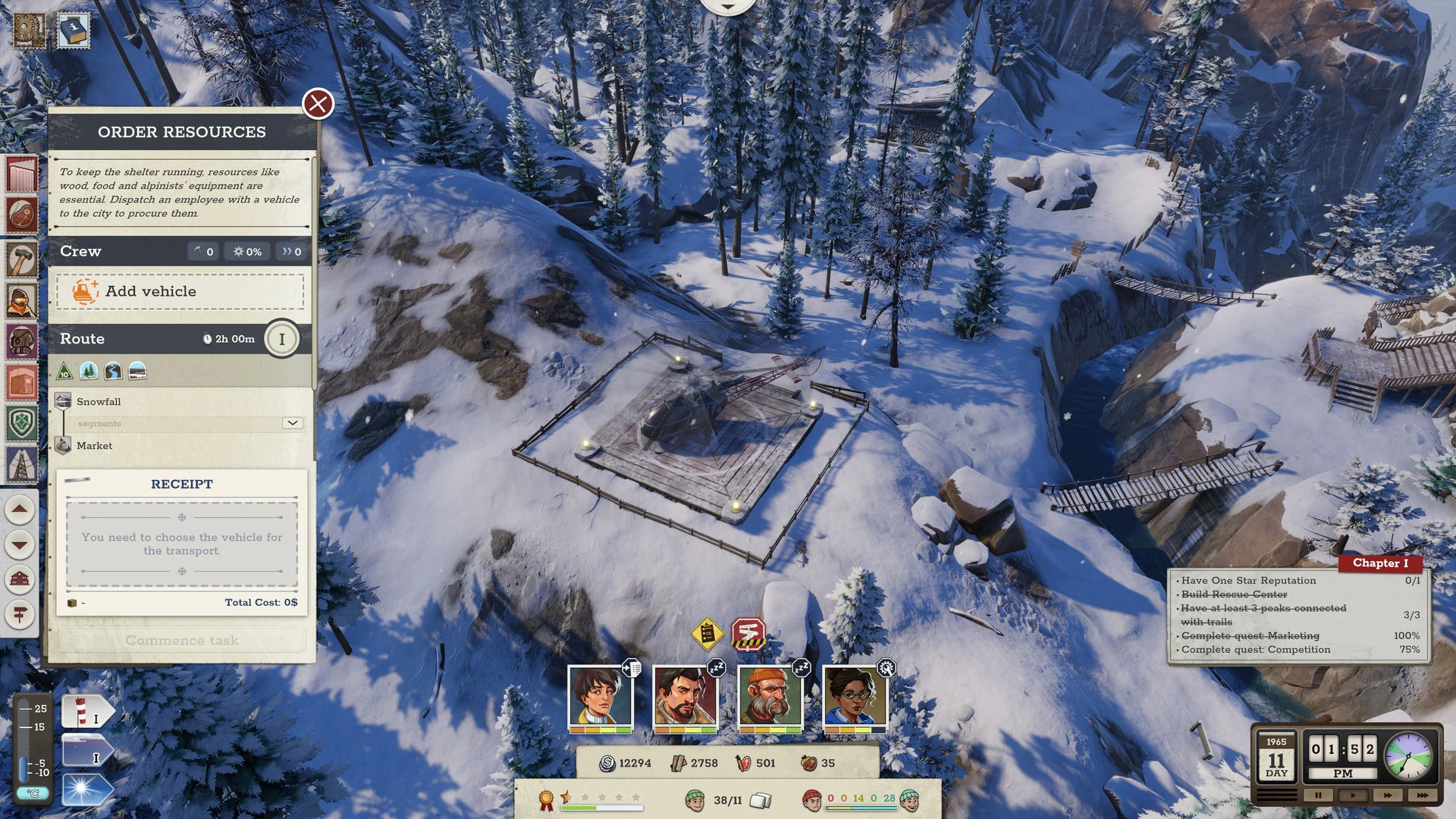 Скриншот игры Above the Snow: The Alpine Bundle
