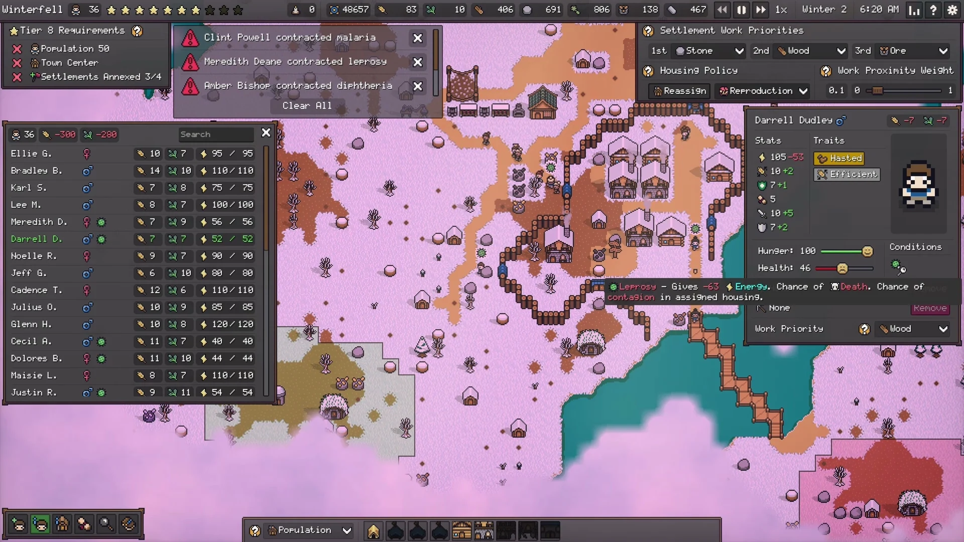 Скриншот игры Settler's Domain