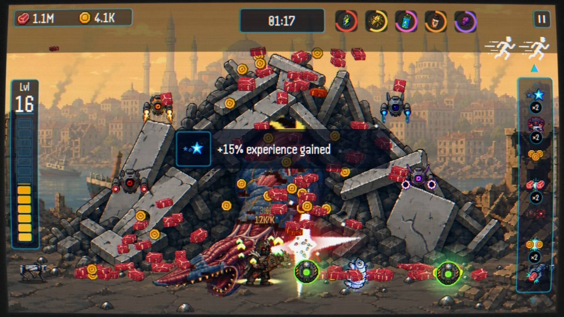 Скриншот игры Kaiju Harvest