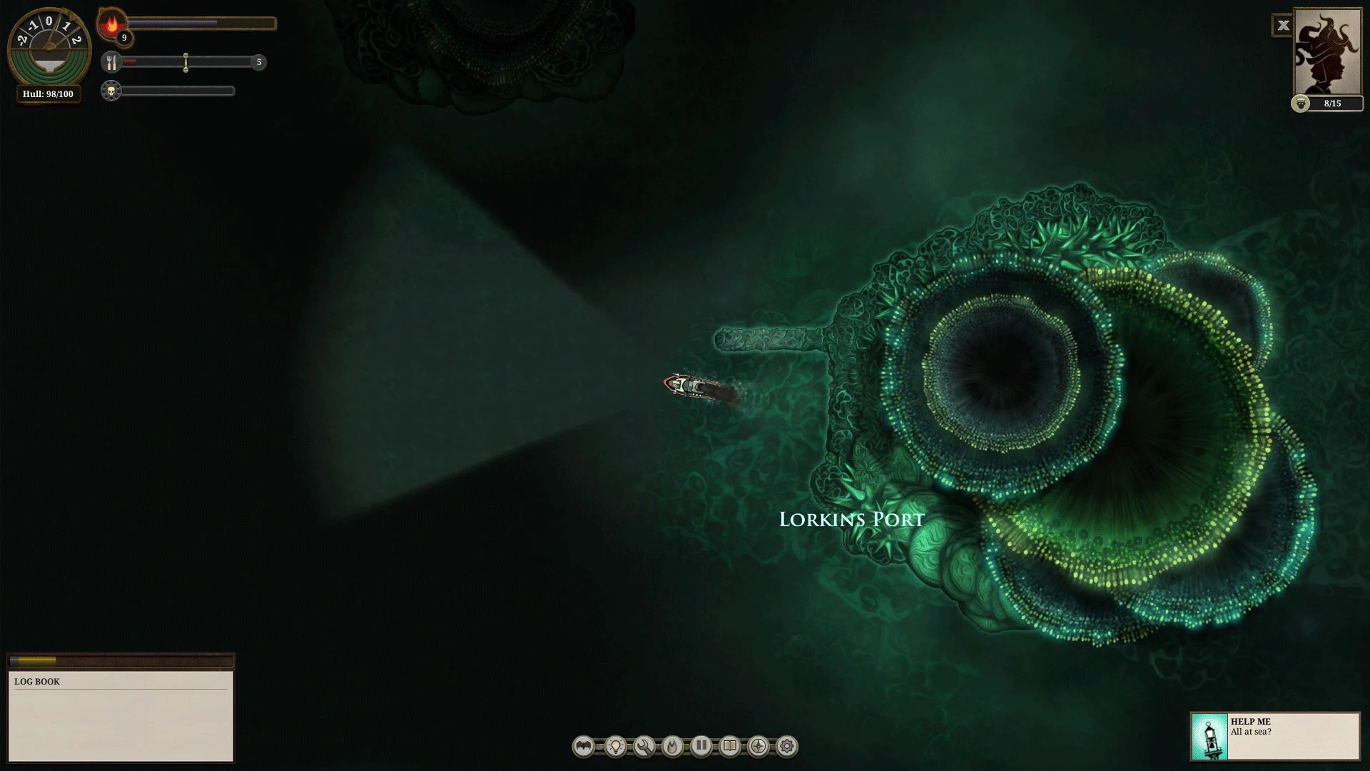 Скриншот игры Sunless Sea
