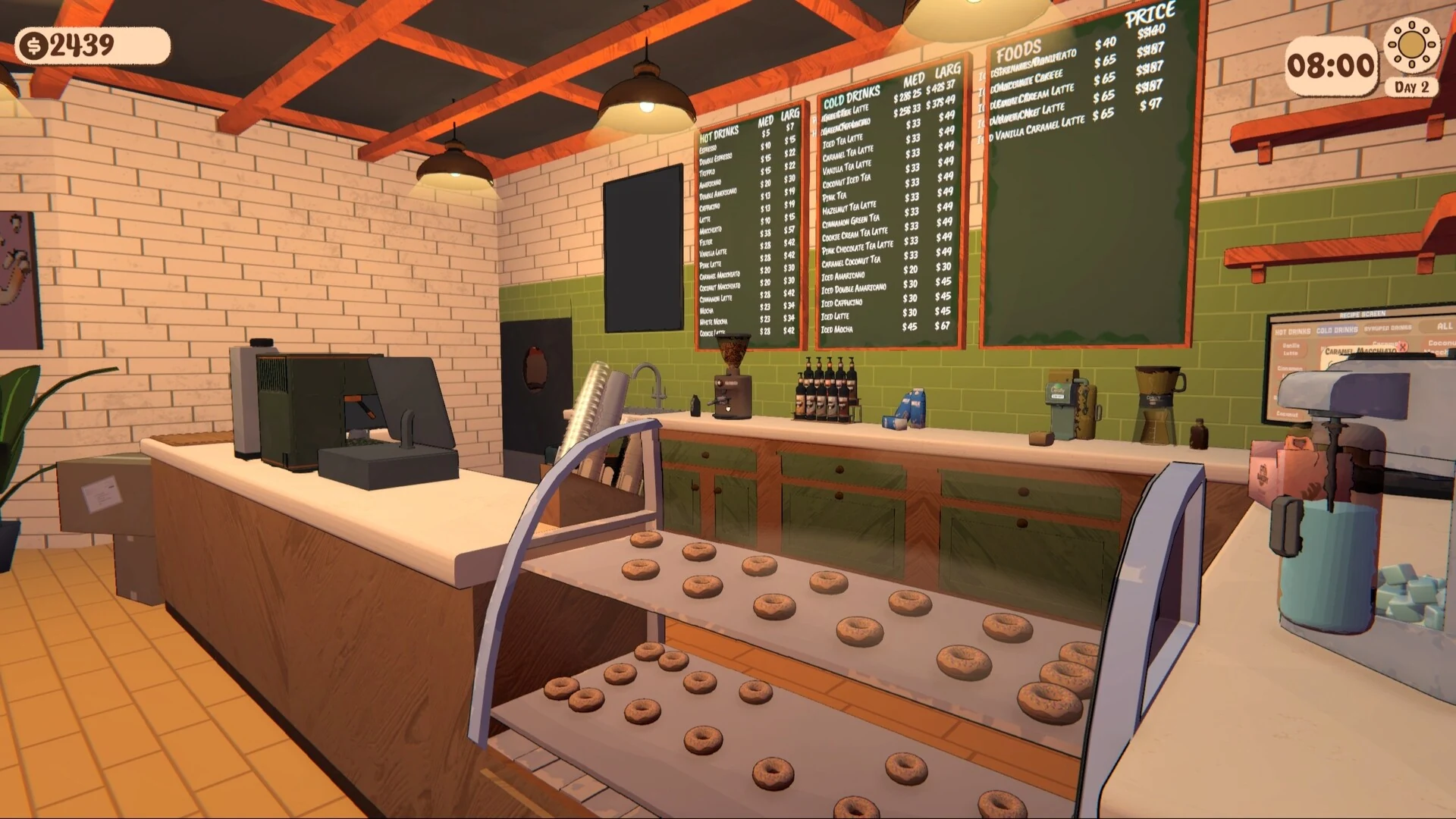 Скриншот игры Coffie Simulator
