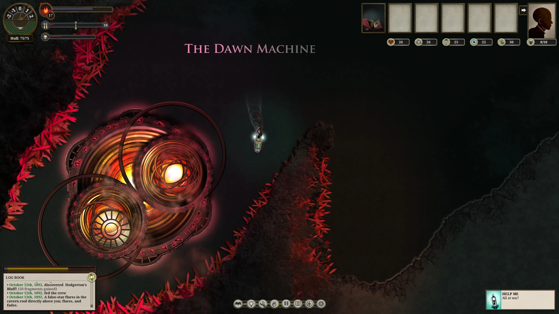 Скриншот игры Sunless Sea
