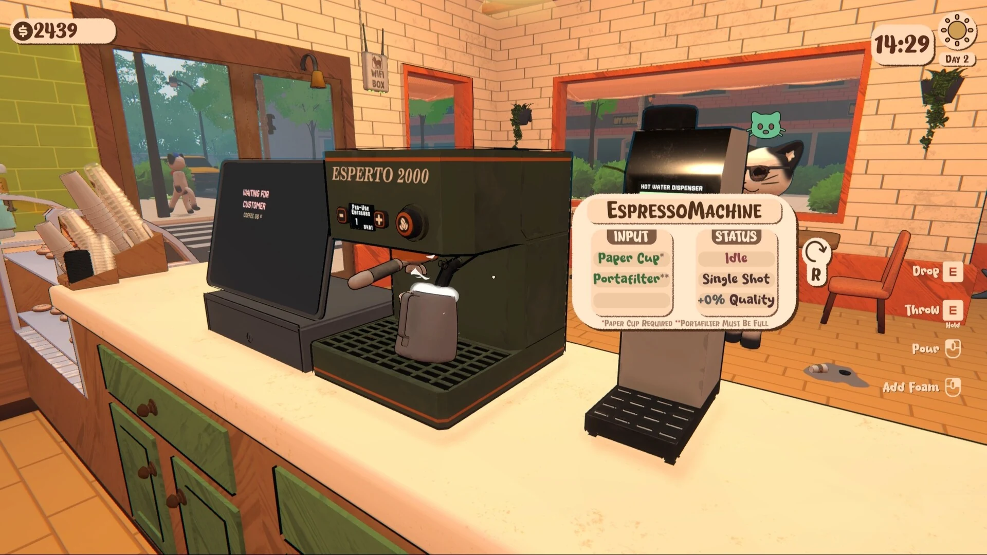 Скриншот игры Coffie Simulator