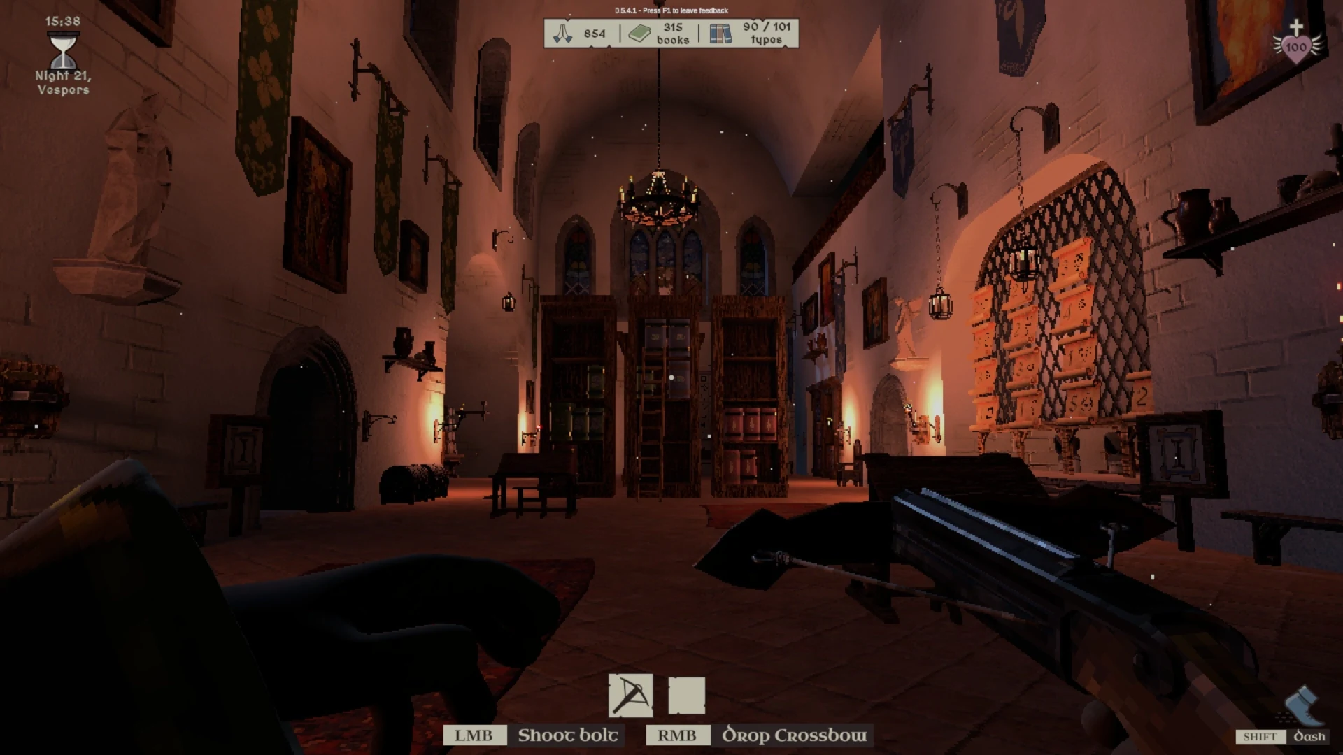 Скриншот игры Monk Took Book