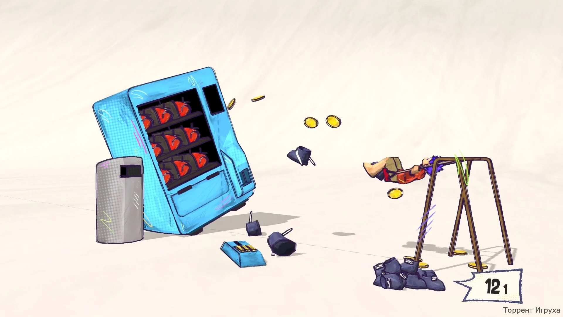 Скриншот игры Shoe it All!