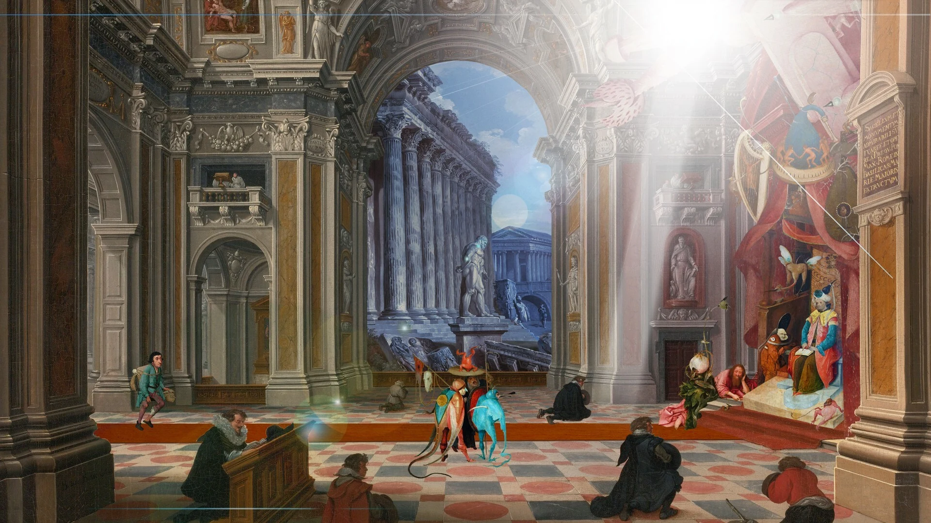 Скриншот игры The Immortal John Triptych (Four Last Things, The Procession to Calvary, Death of the Reprobate)