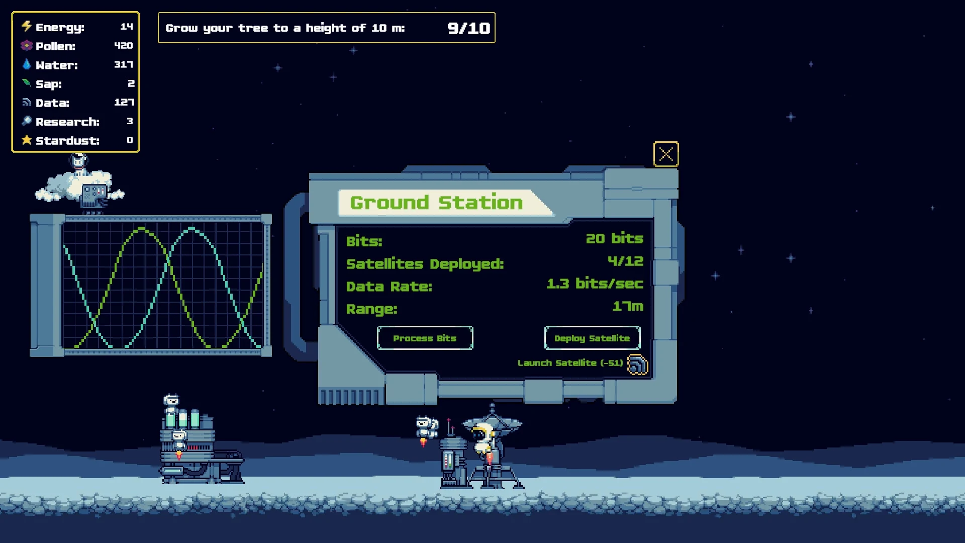Скриншот игры Moon Garden