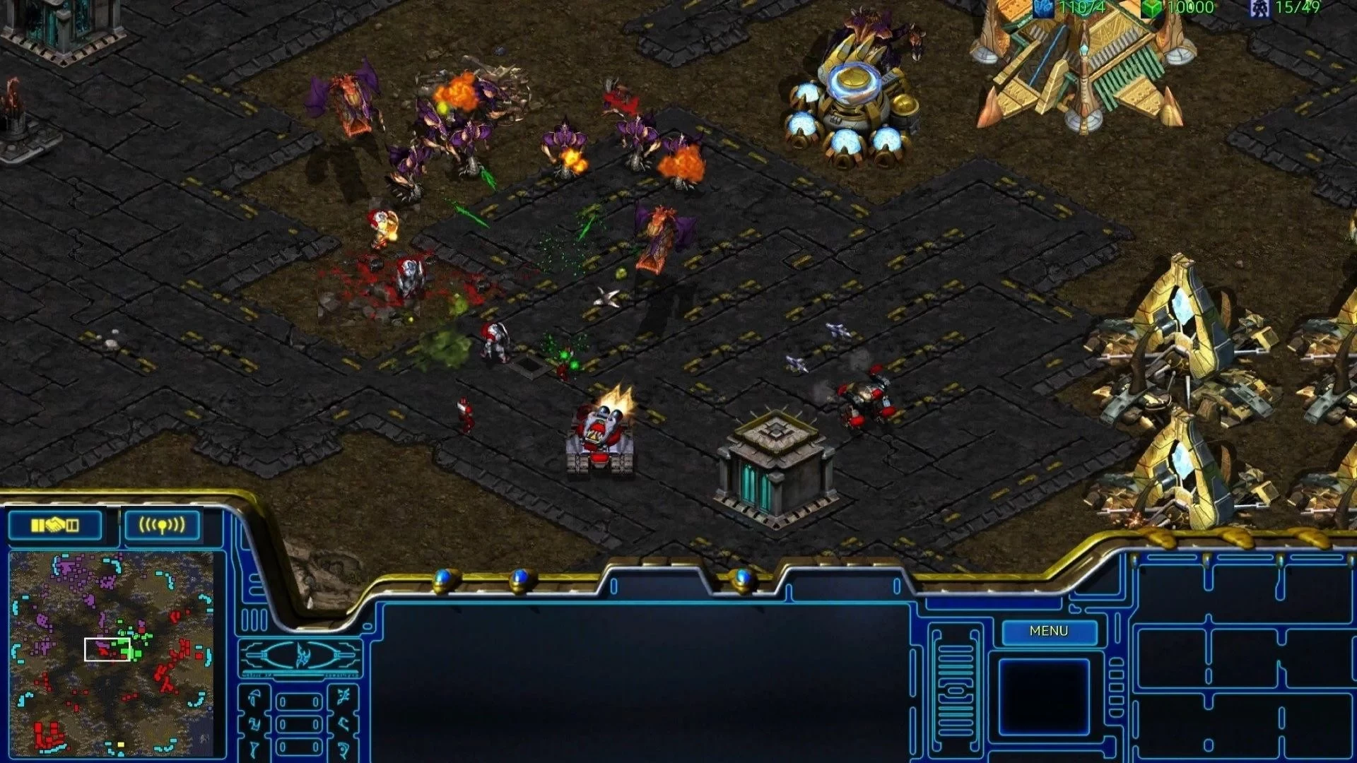 Скриншот игры StarCraft: Remastered