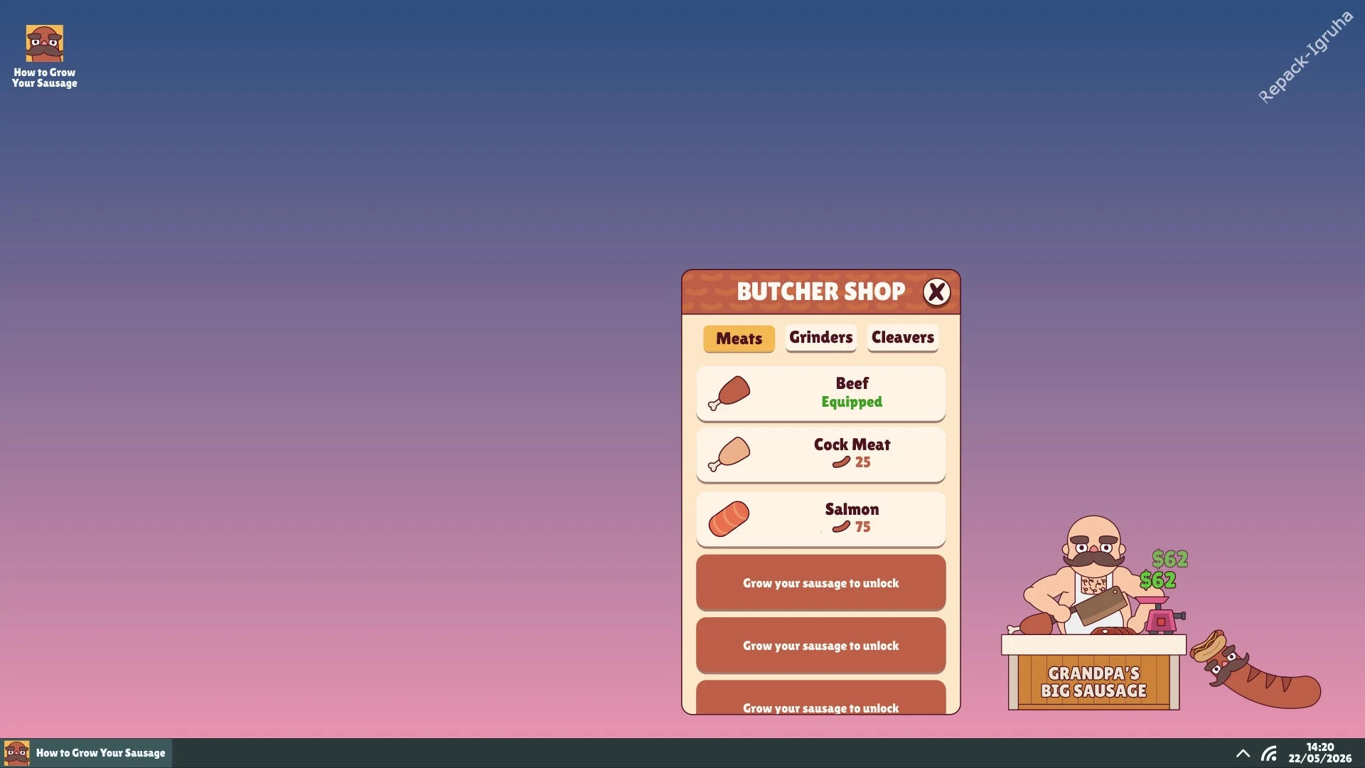 Скриншот игры How to Grow Your Sausage