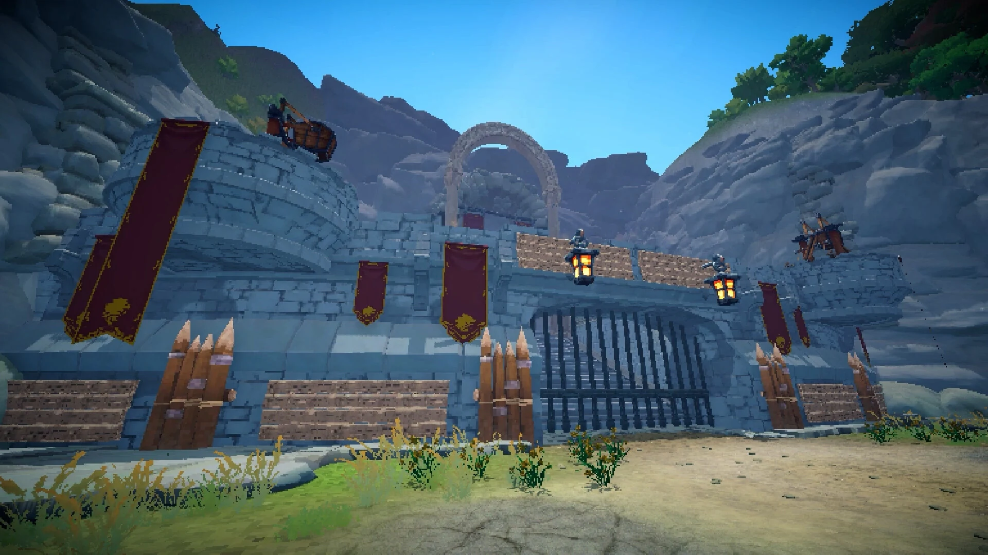 Скриншот игры Stonewards