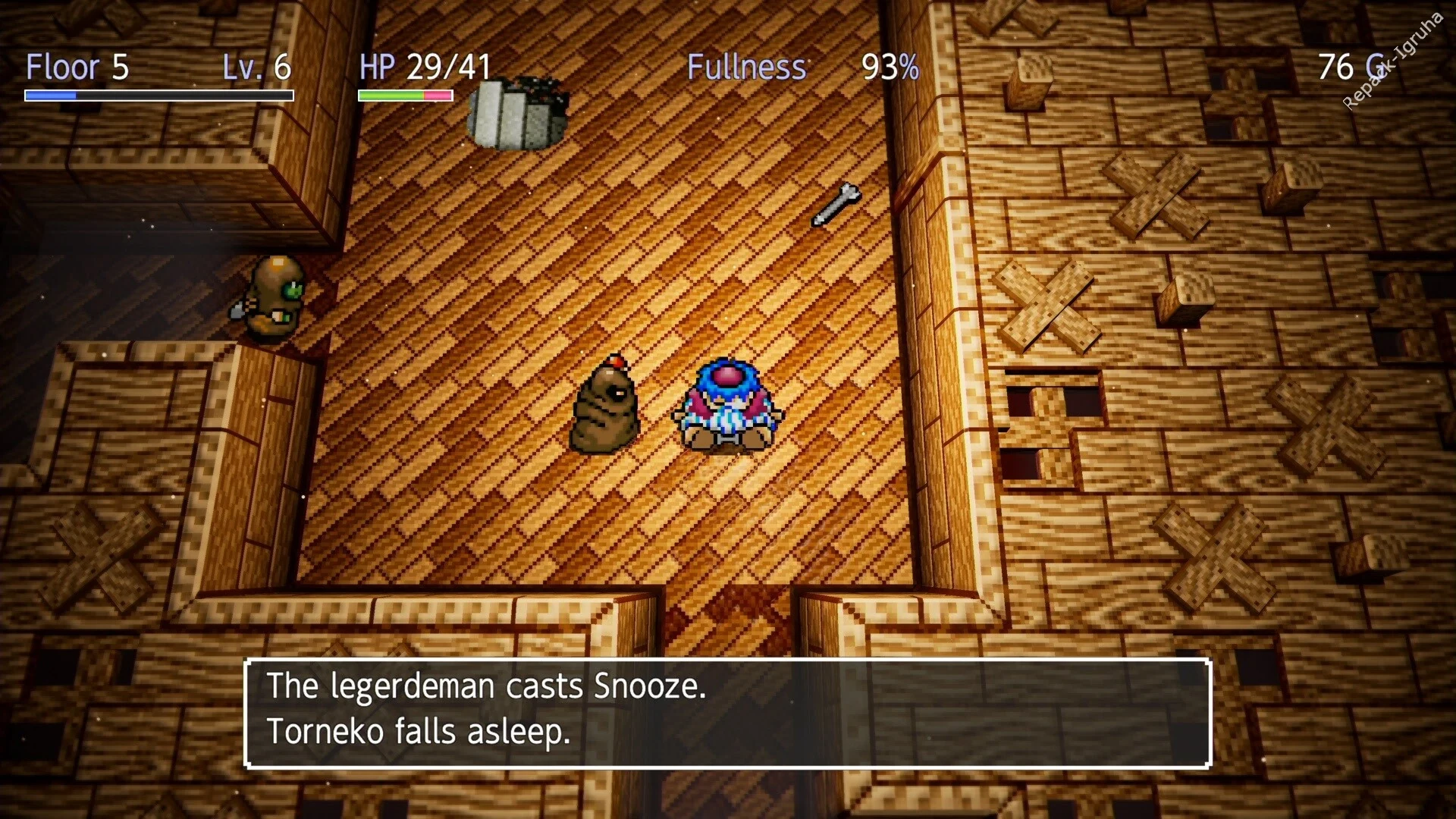 Скриншот игры Dragon Quest Heroes: Torneko's Mystery Dungeon