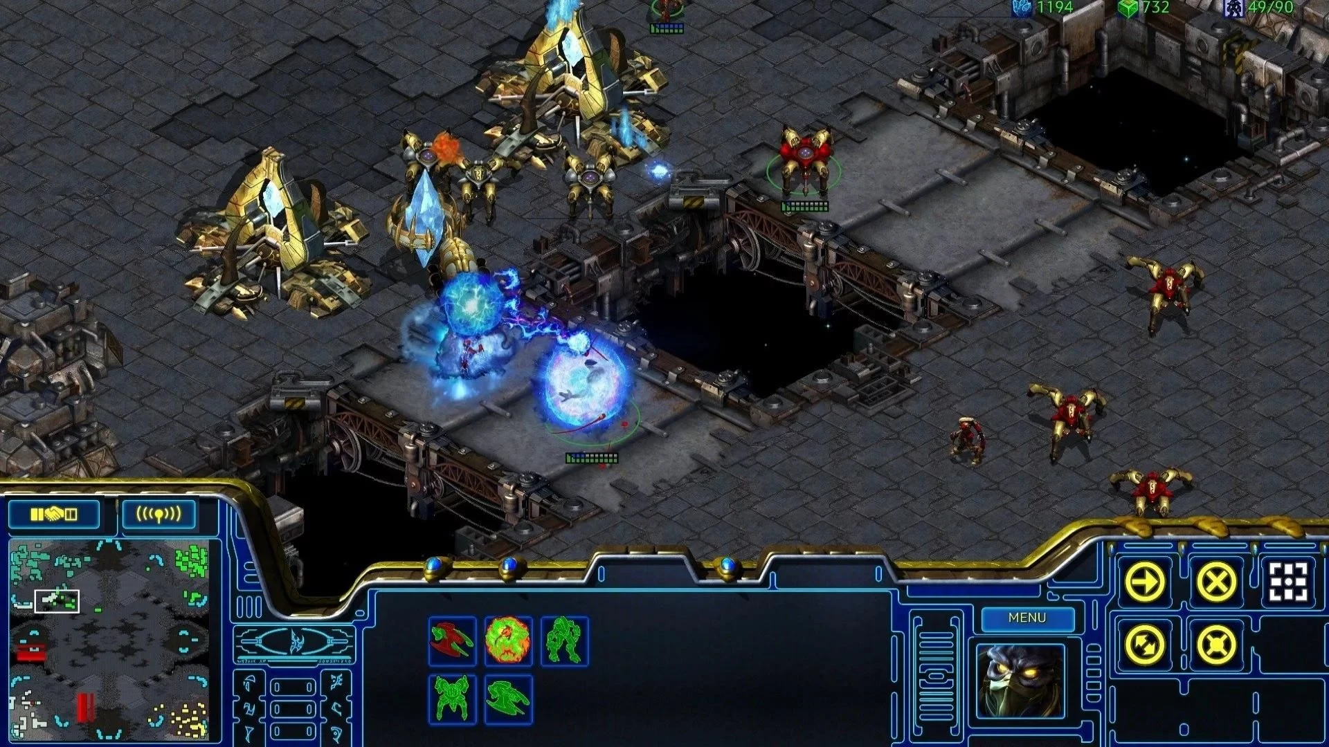 Скриншот игры StarCraft: Remastered