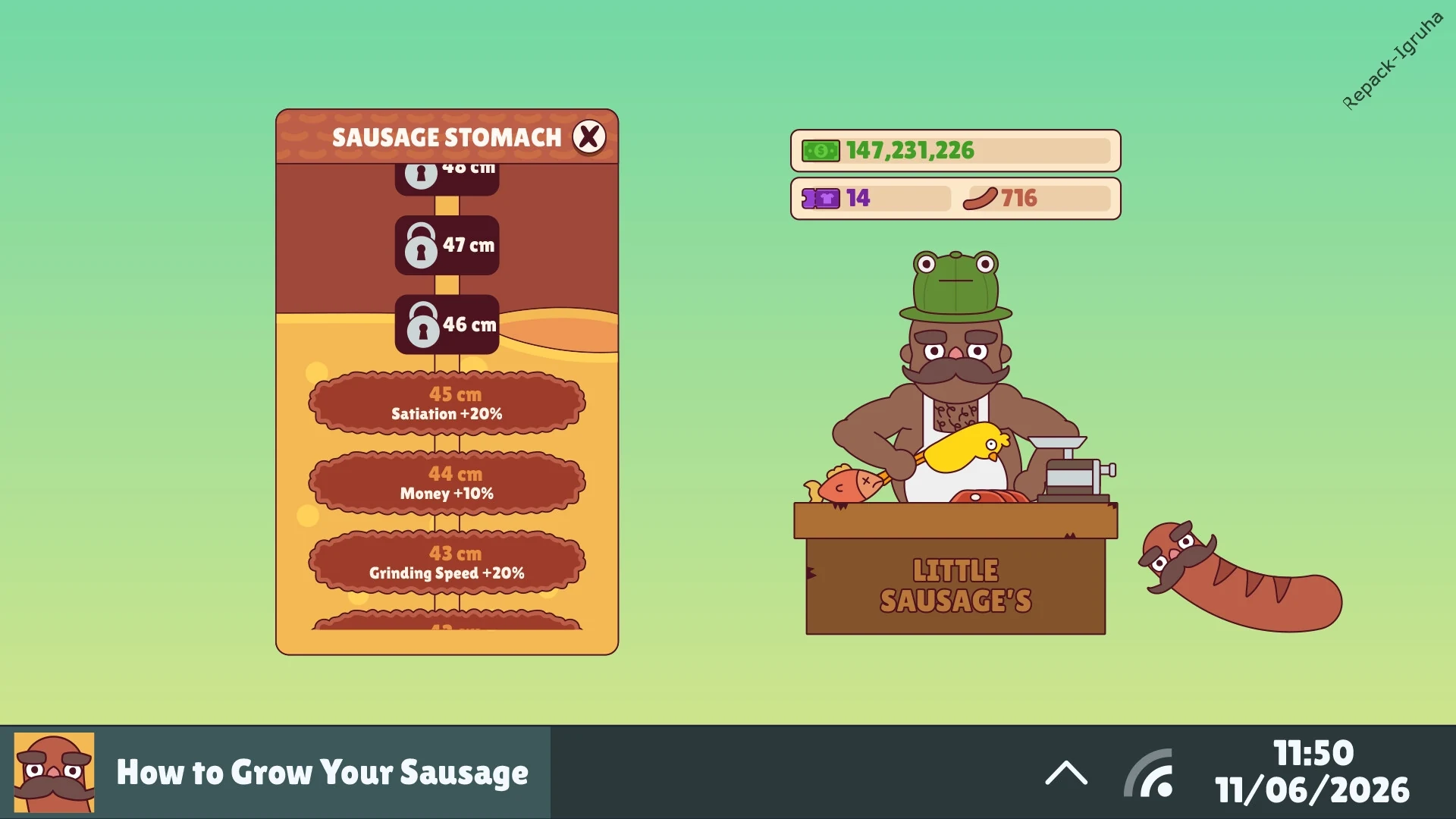 Скриншот игры How to Grow Your Sausage
