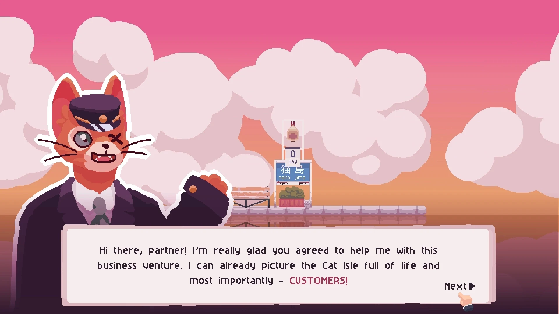 Скриншот игры Cat Isle