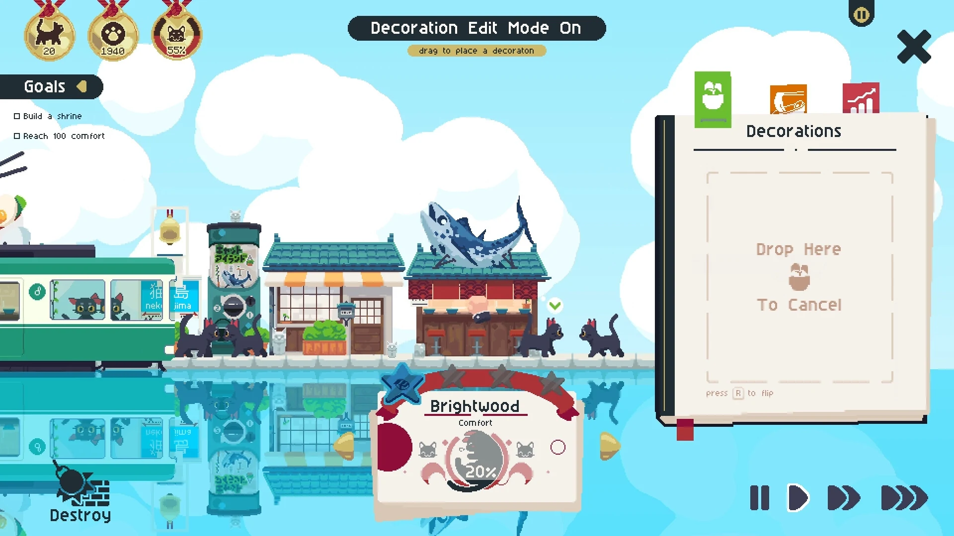 Скриншот игры Cat Isle