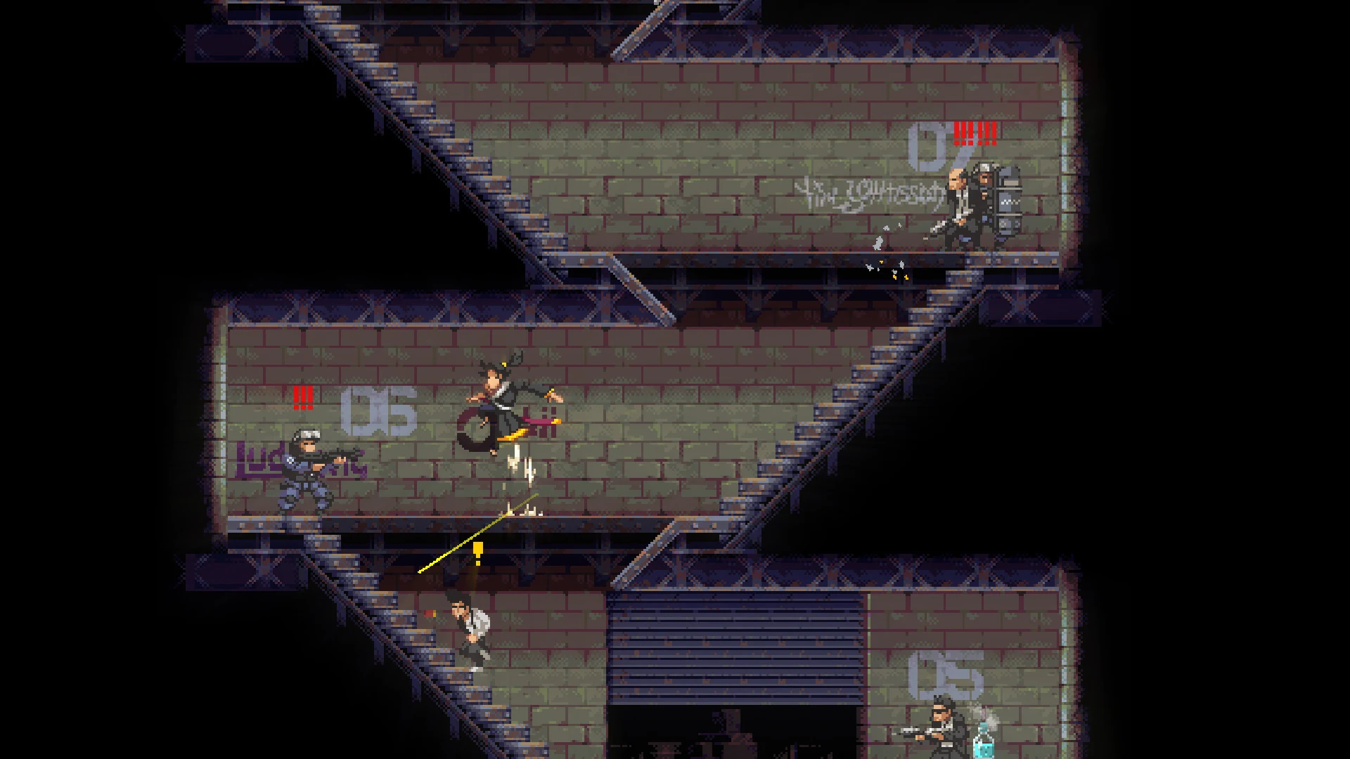 Скриншот игры Katana ZERO