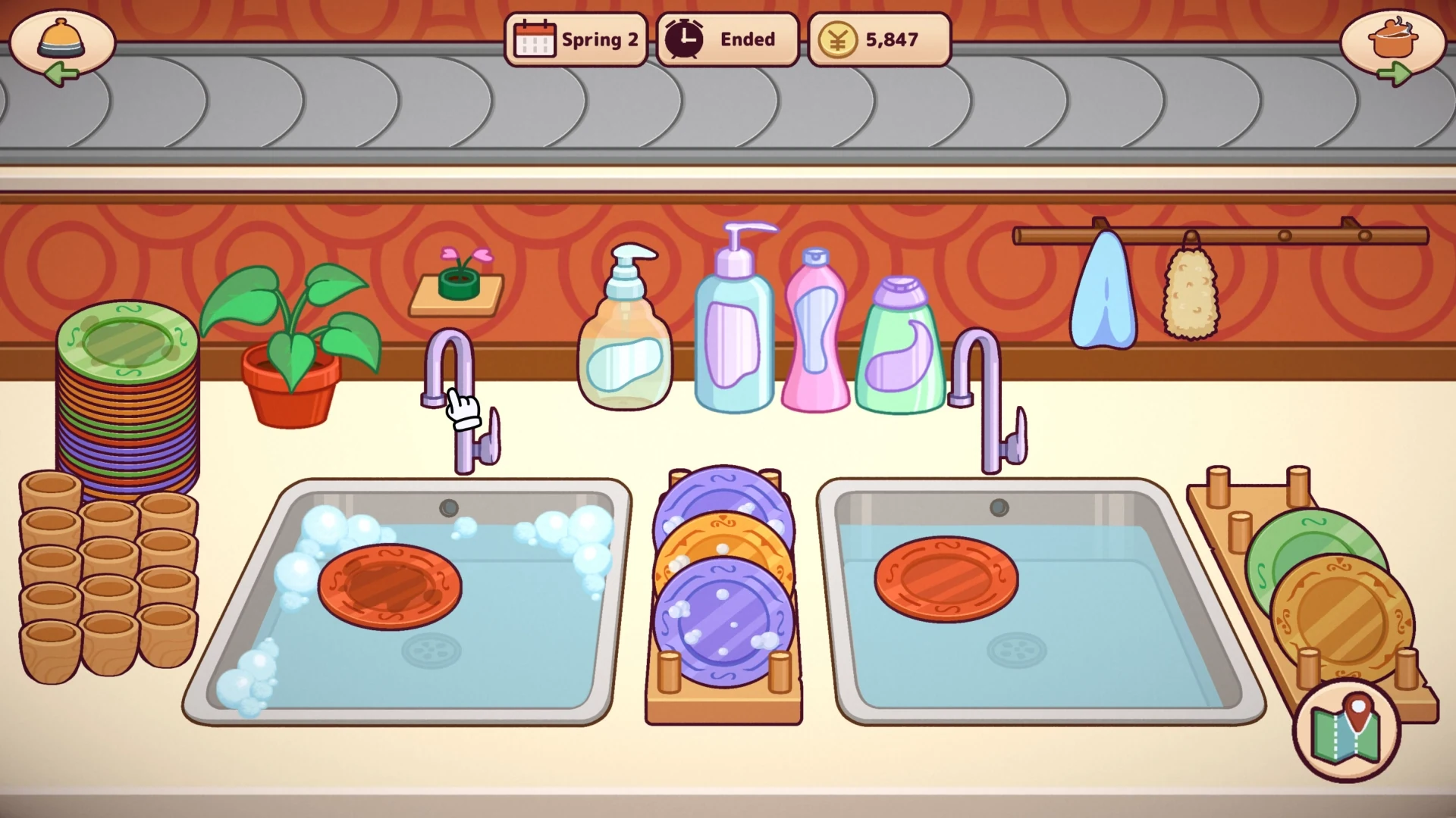 Скриншот игры Ugoku Sushi Bar