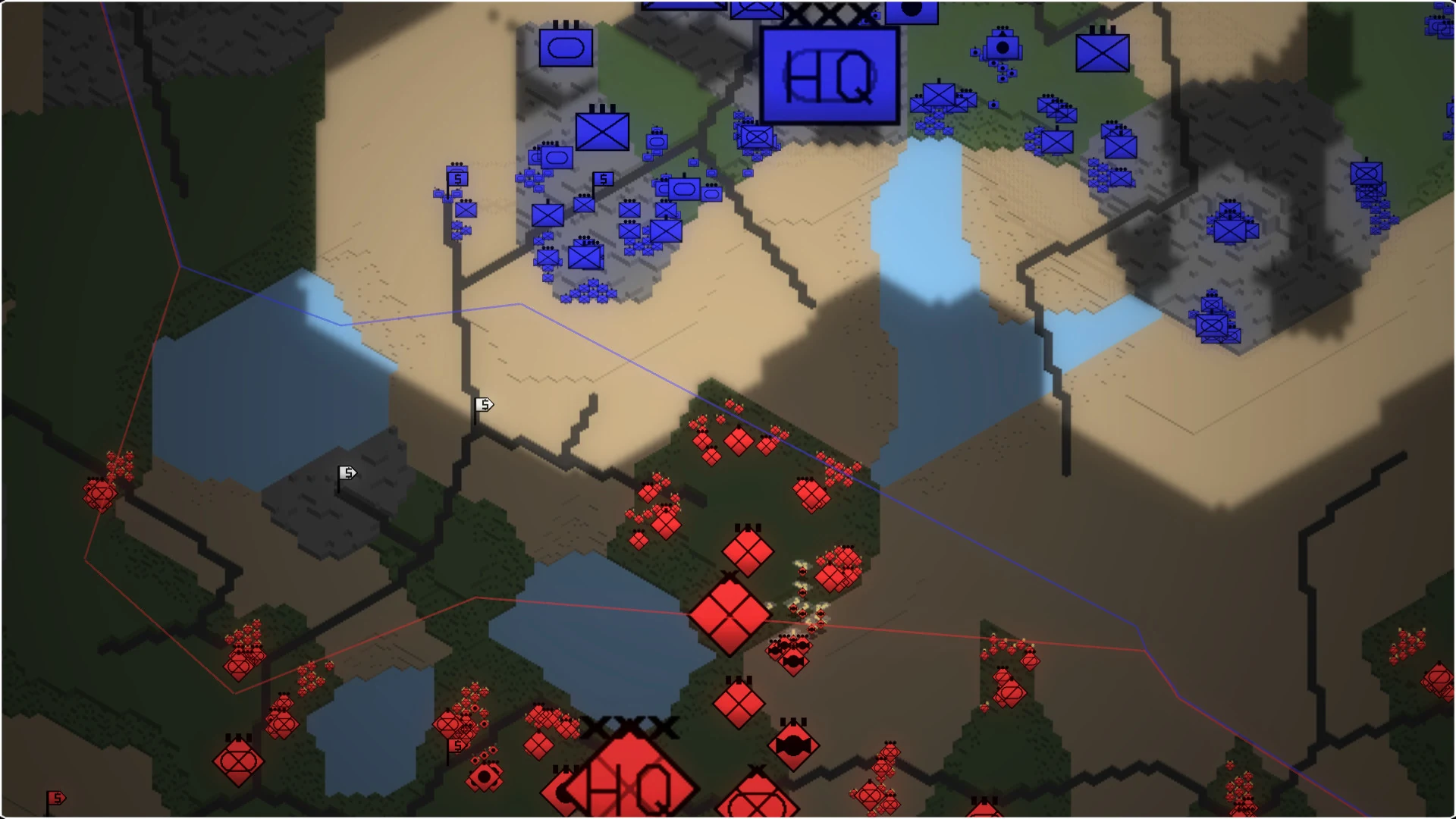 Скриншот игры Waronoi