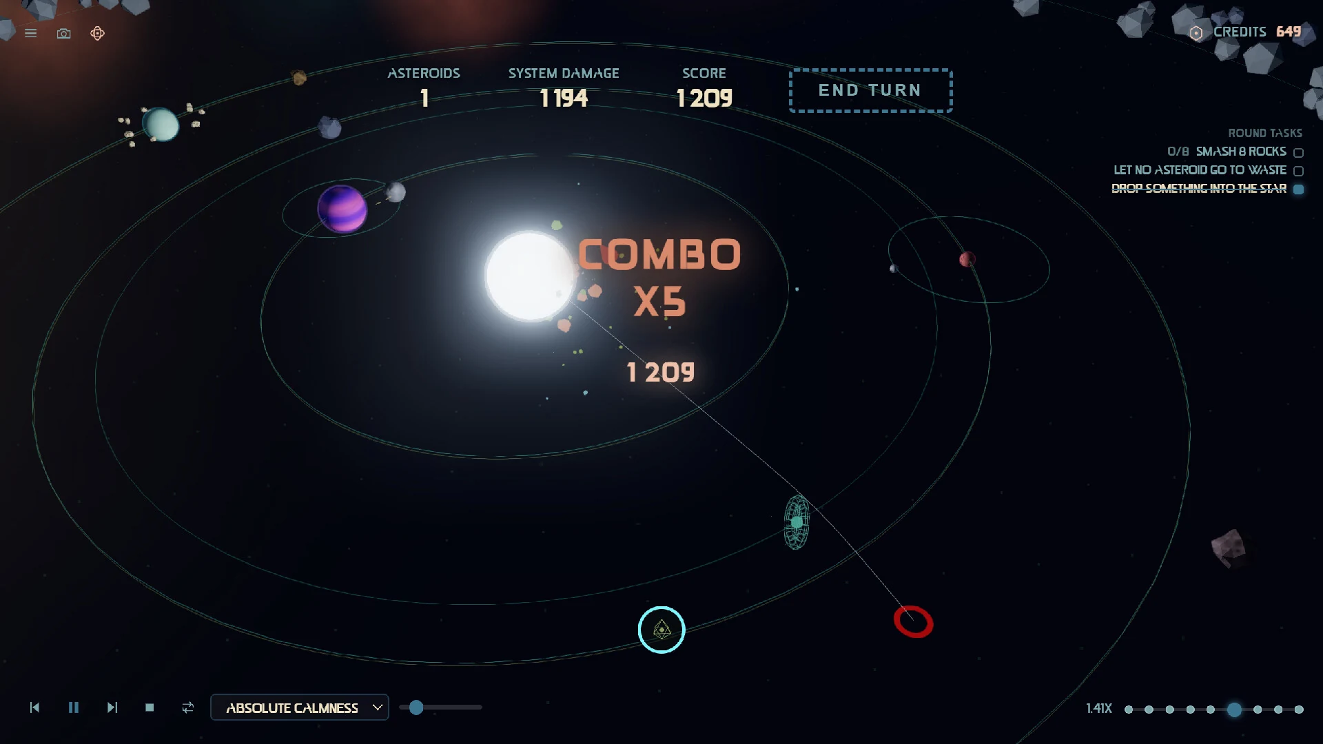 Скриншот игры Incremental Space Sandbox