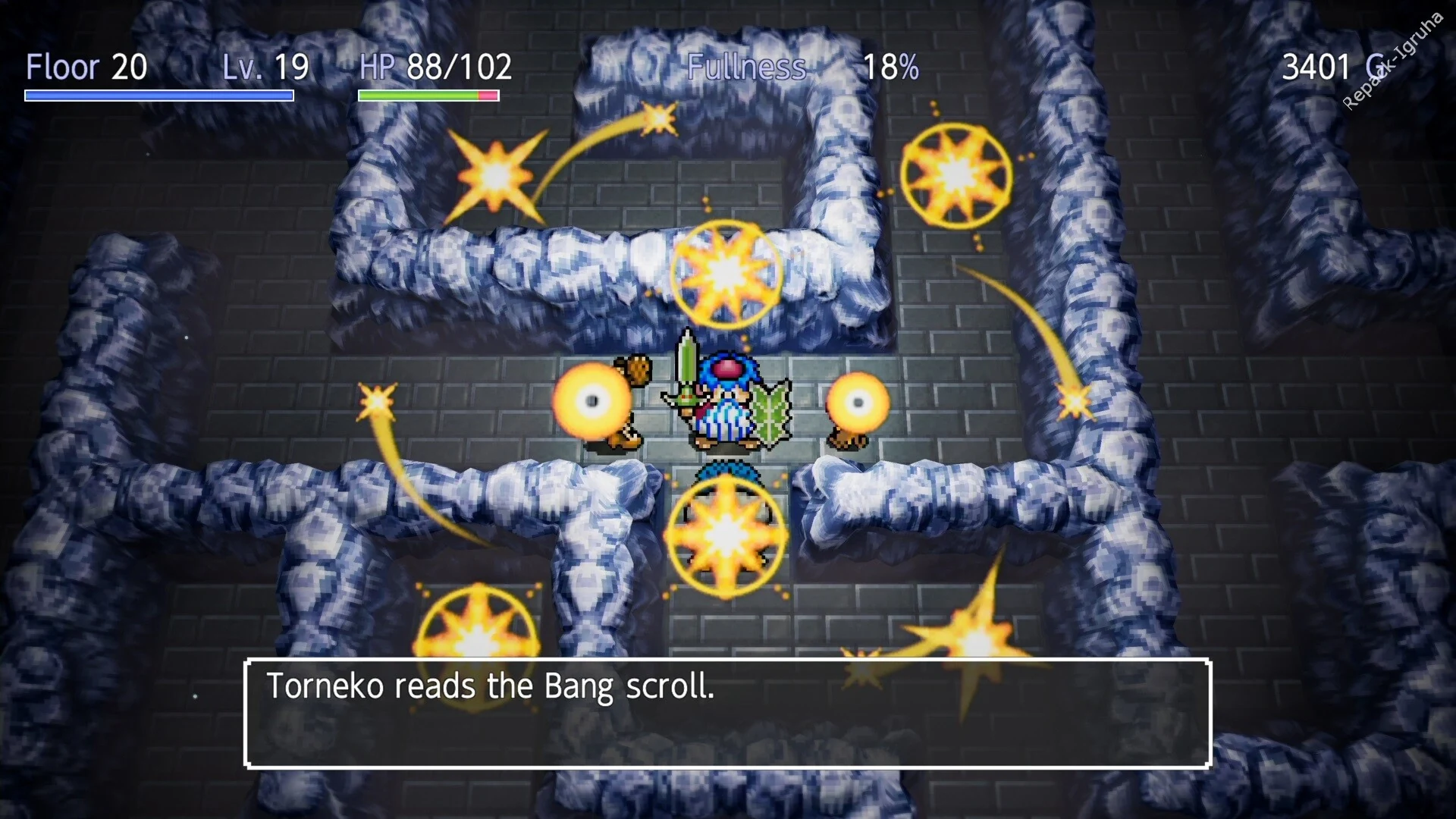 Скриншот игры Dragon Quest Heroes: Torneko's Mystery Dungeon