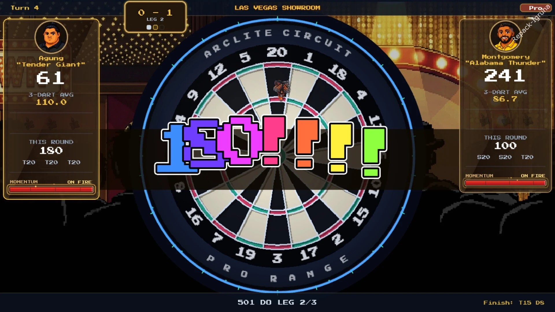 Скриншот игры Pixel Darts: From Pub to Glory