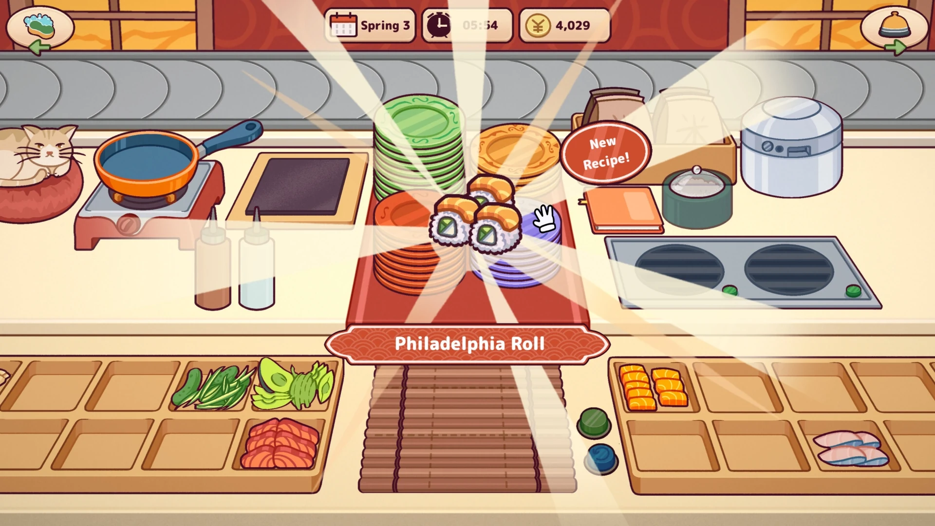 Скриншот игры Ugoku Sushi Bar