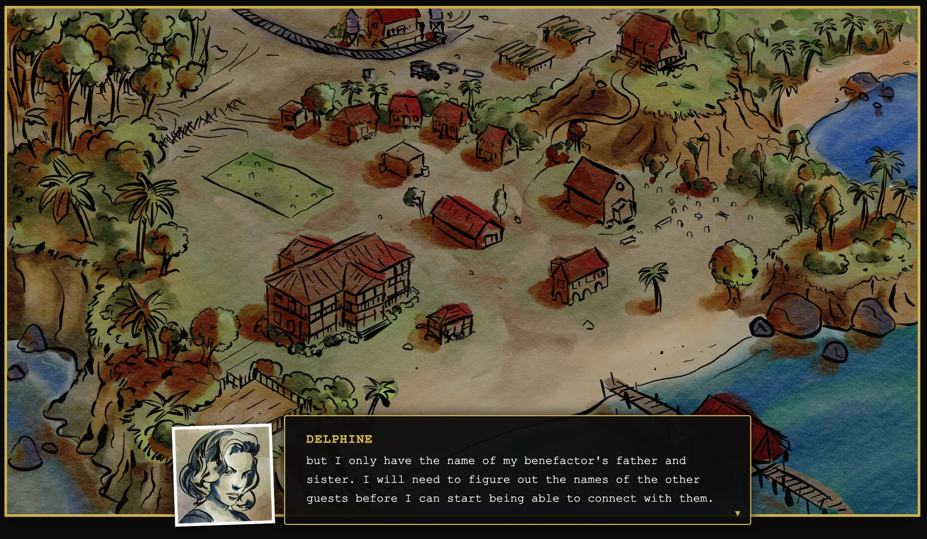 Скриншот игры The Red Pearls Of Borneo