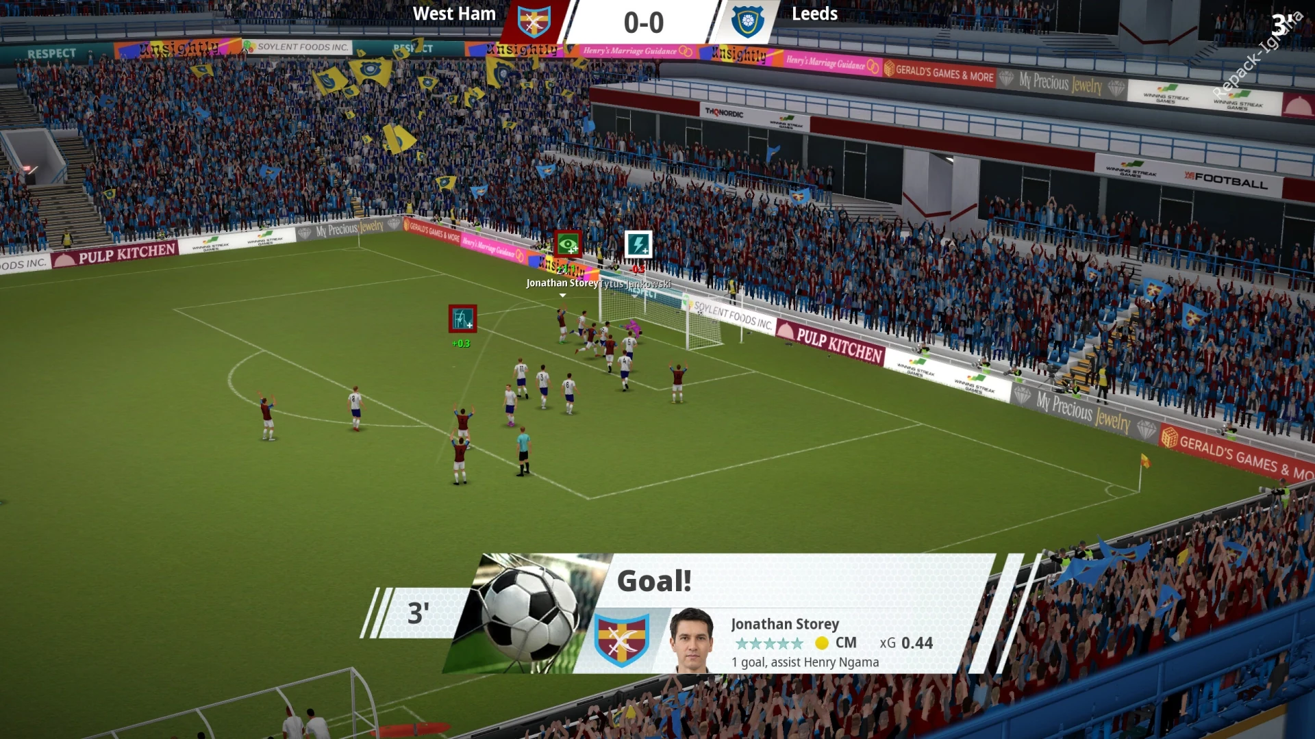 Скриншот игры WE ARE FOOTBALL 2027