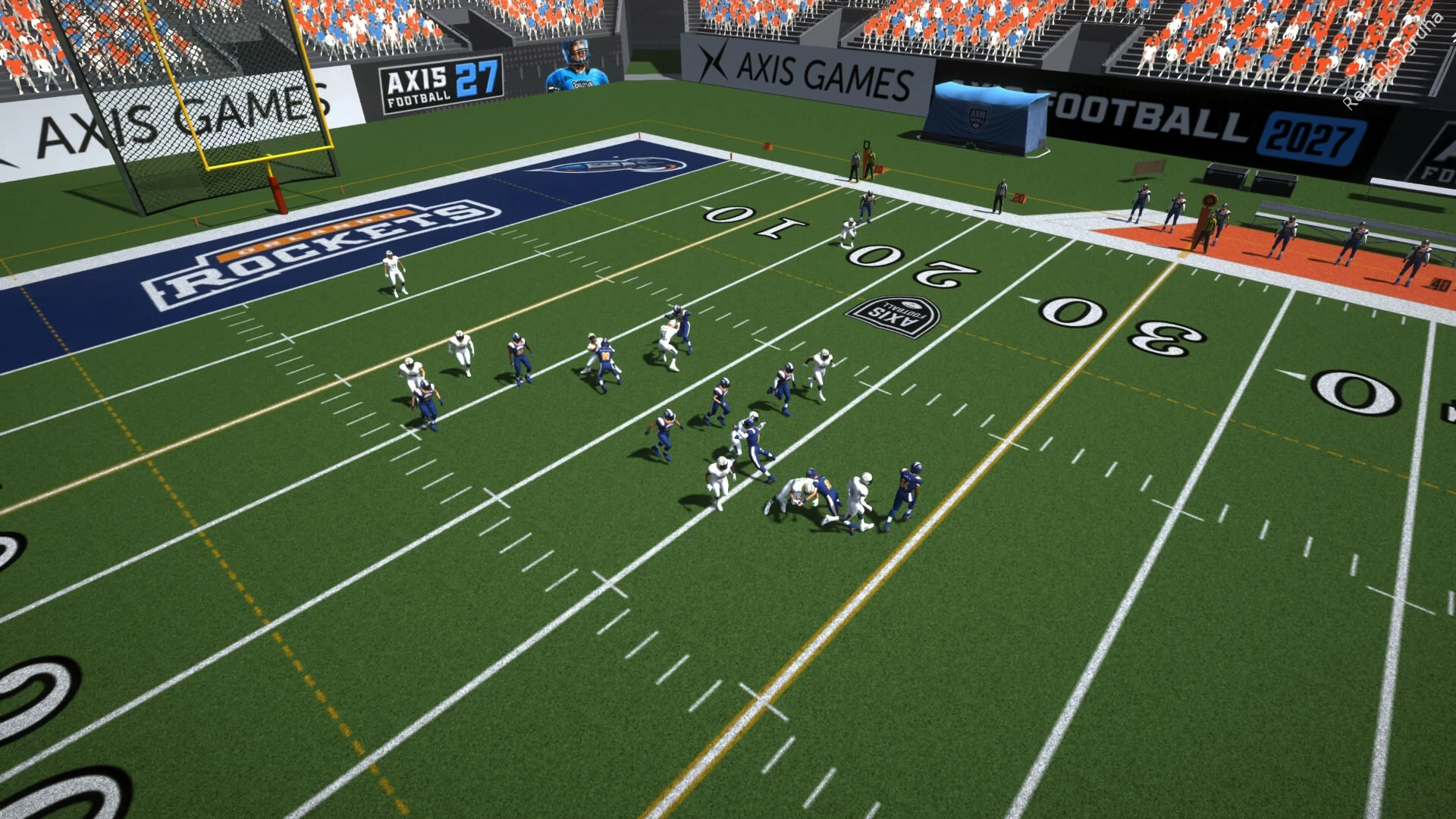 Скриншот игры Axis Football 2027