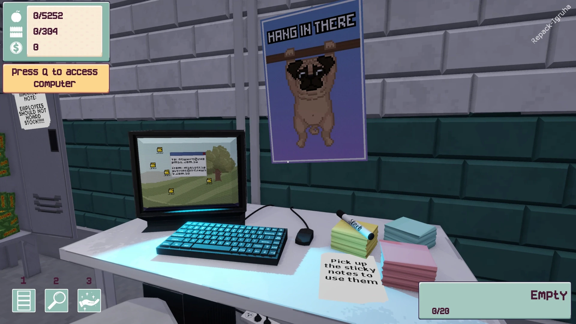 Скриншот игры Put Back Stuff