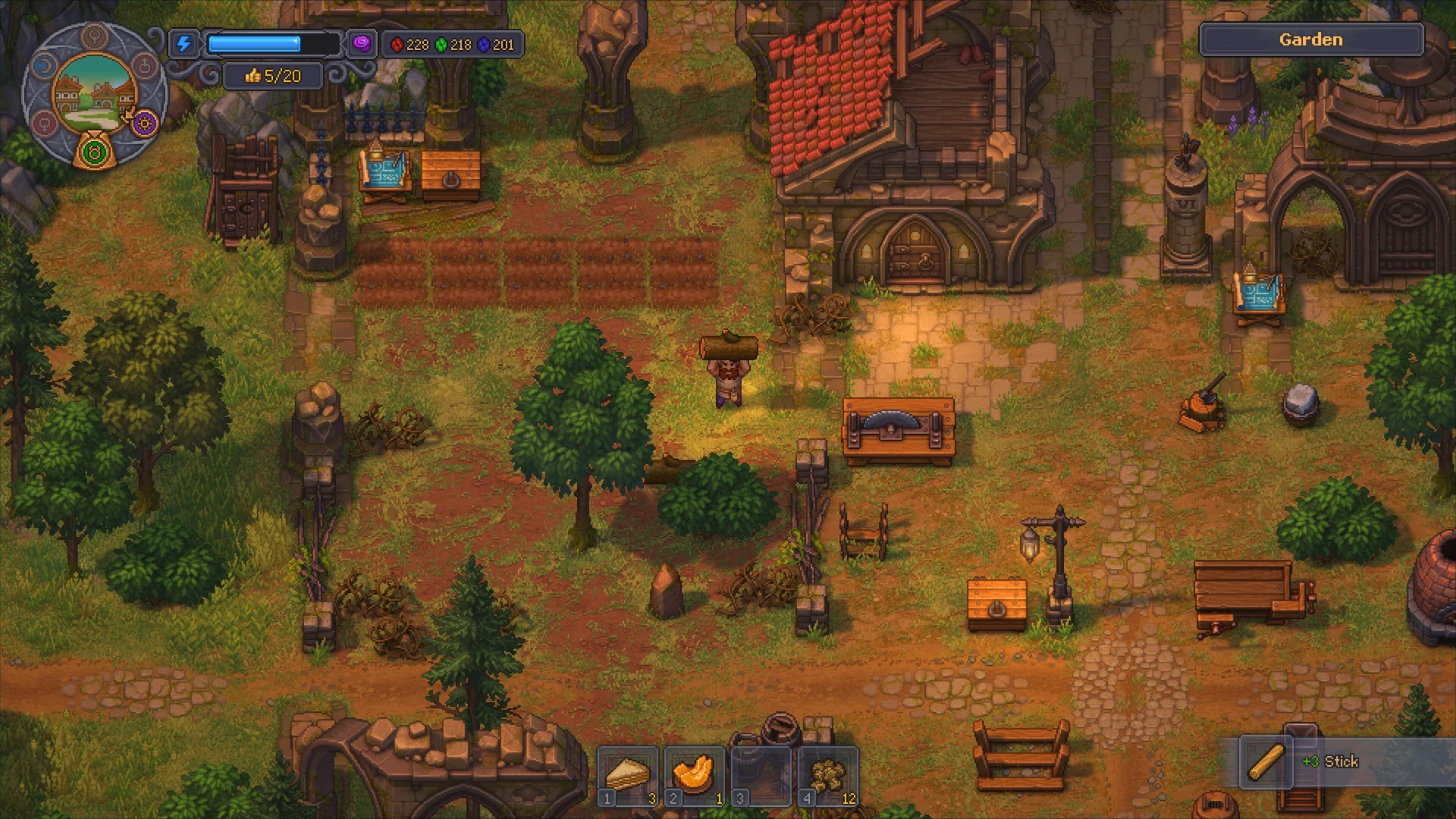 Скриншот игры Graveyard Keeper 2