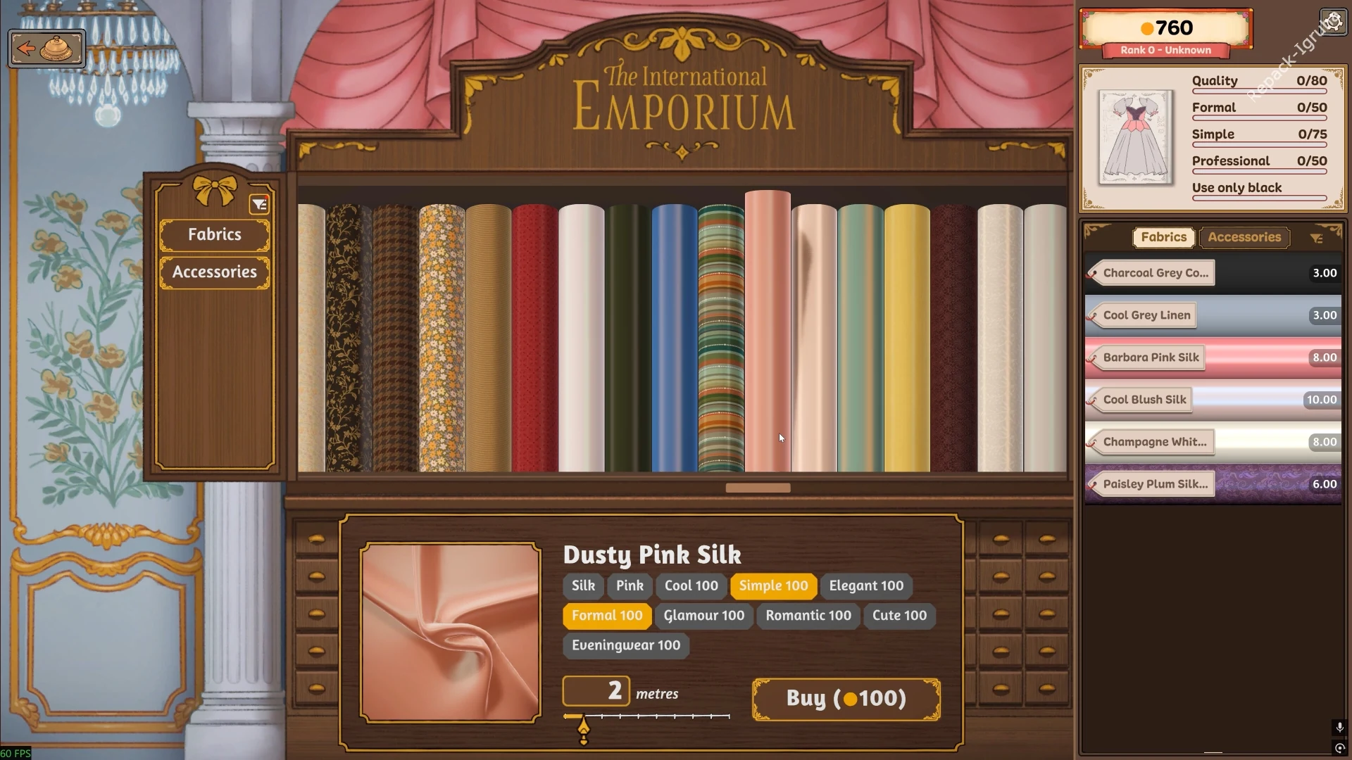 Скриншот игры Dressmaker