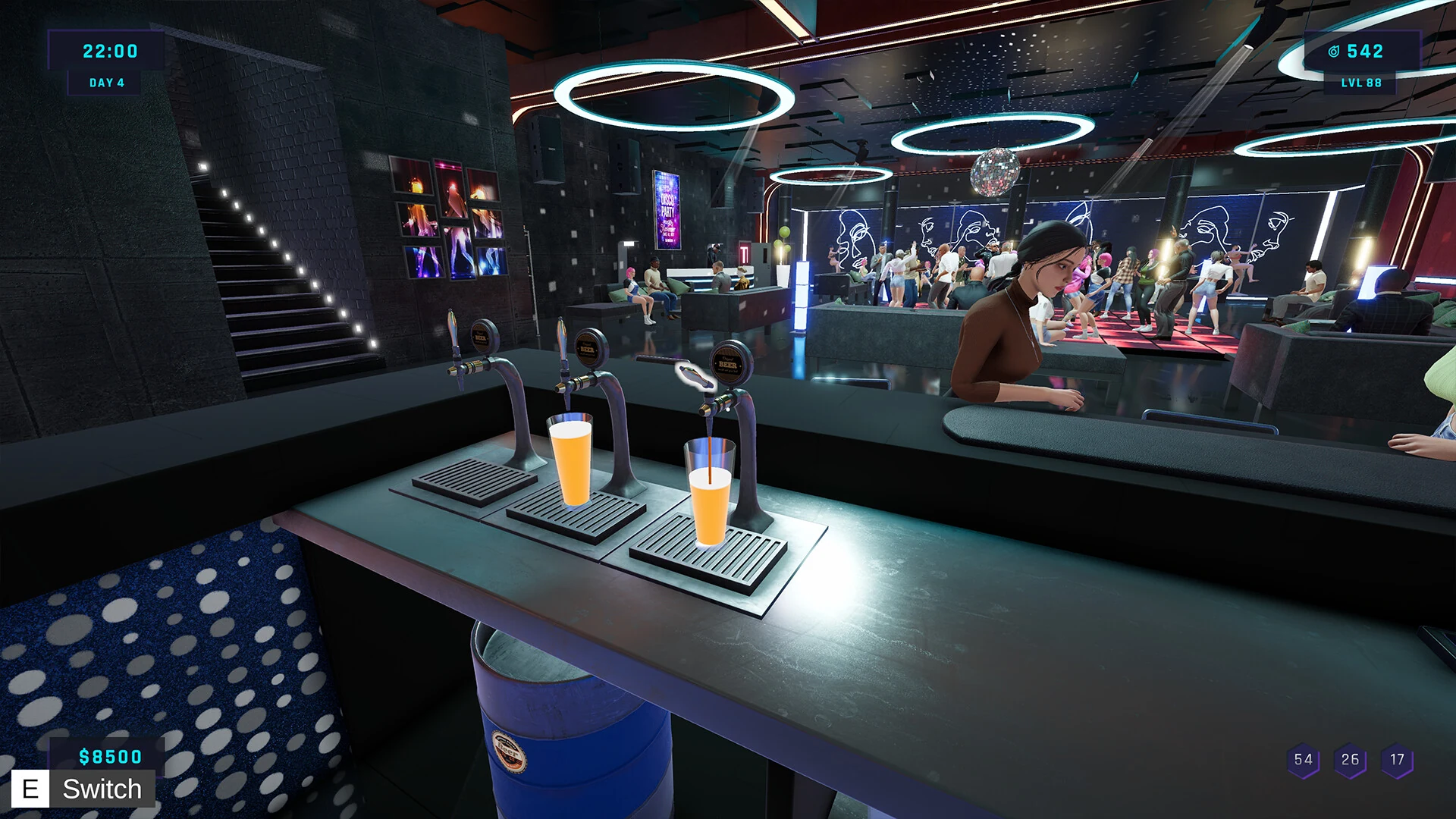 Скриншот игры Night Club Simulator: Party King