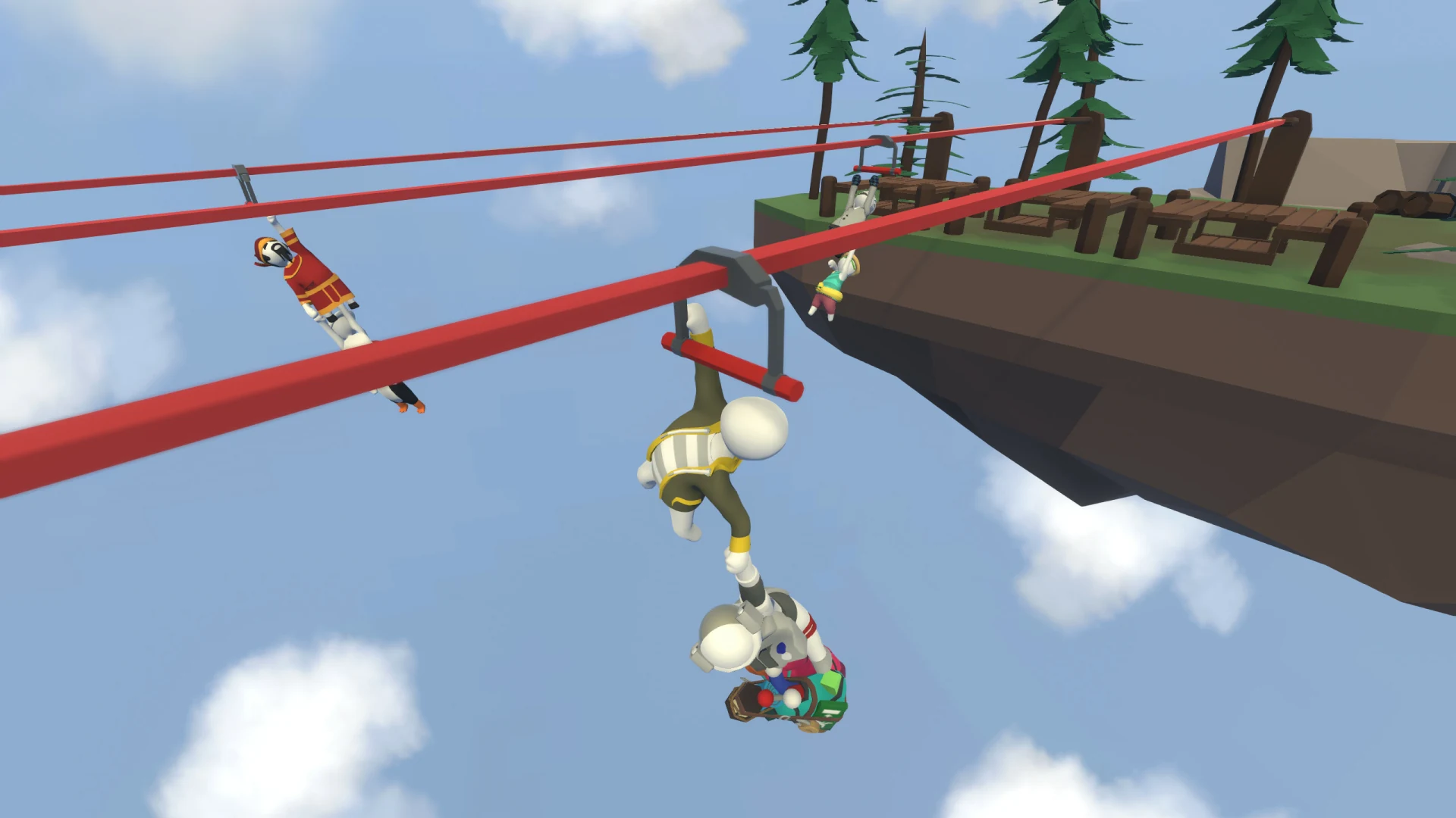 Скриншот игры Human Fall Flat