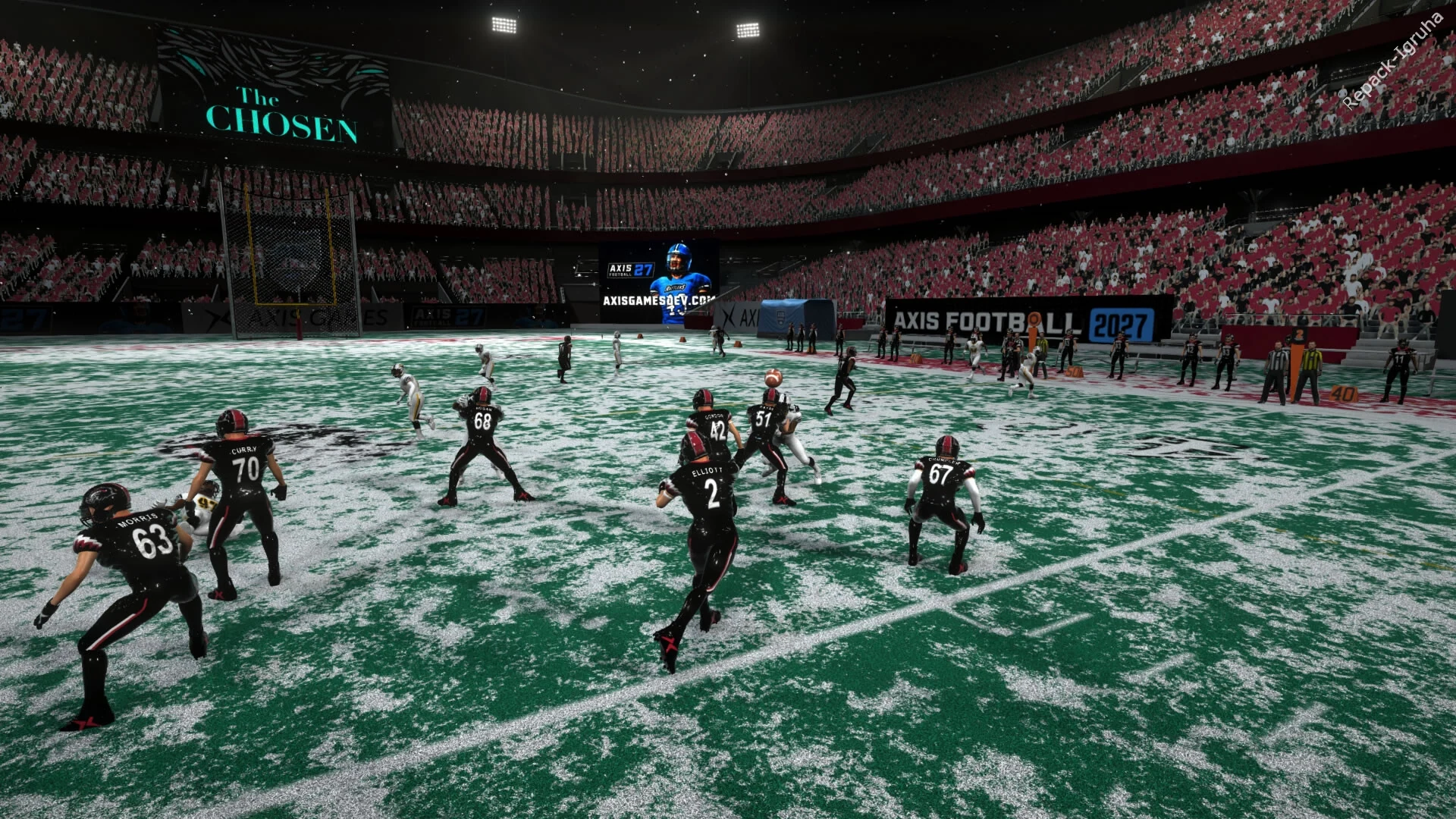 Скриншот игры Axis Football 2027
