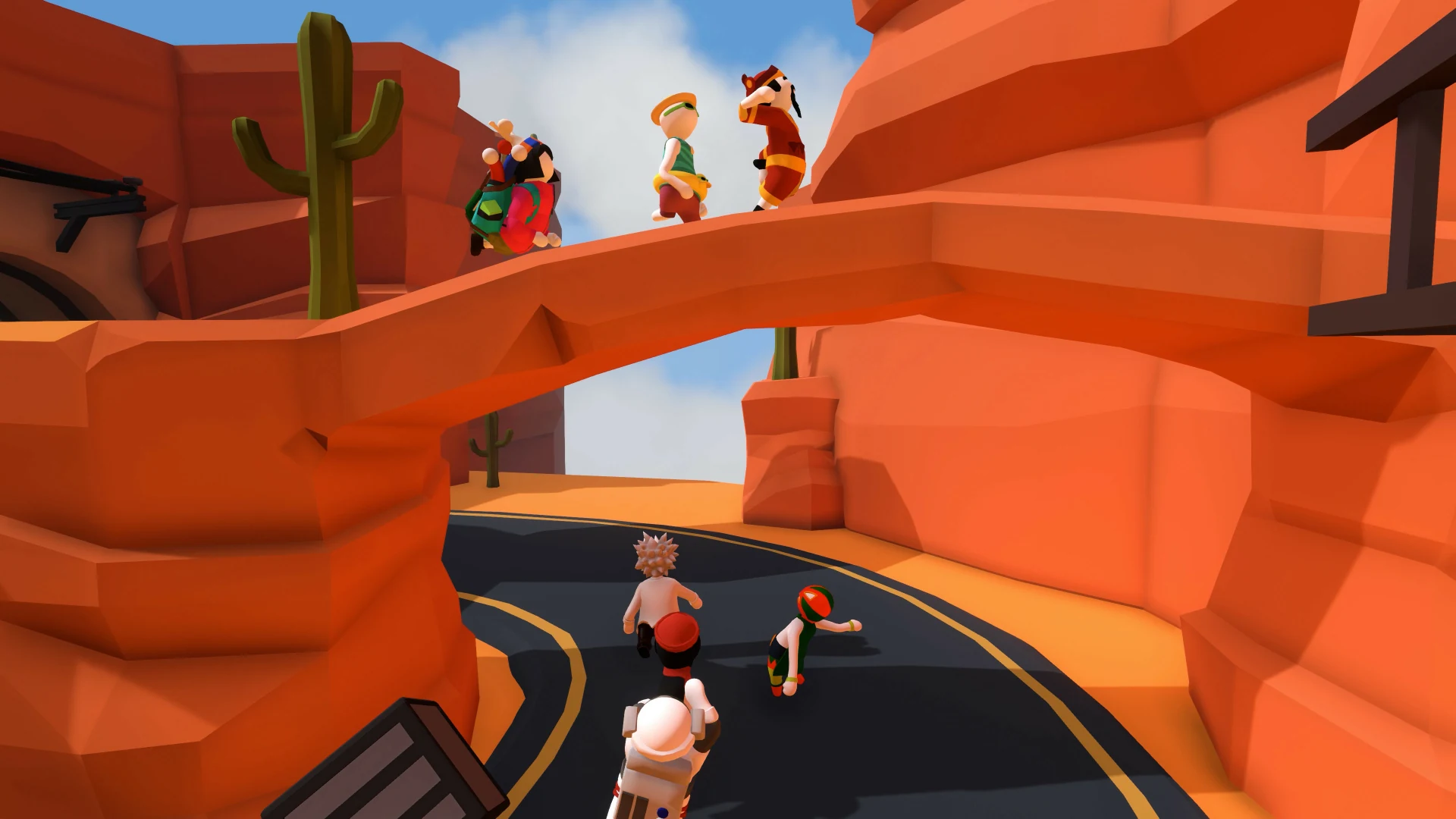 Скриншот игры Human Fall Flat