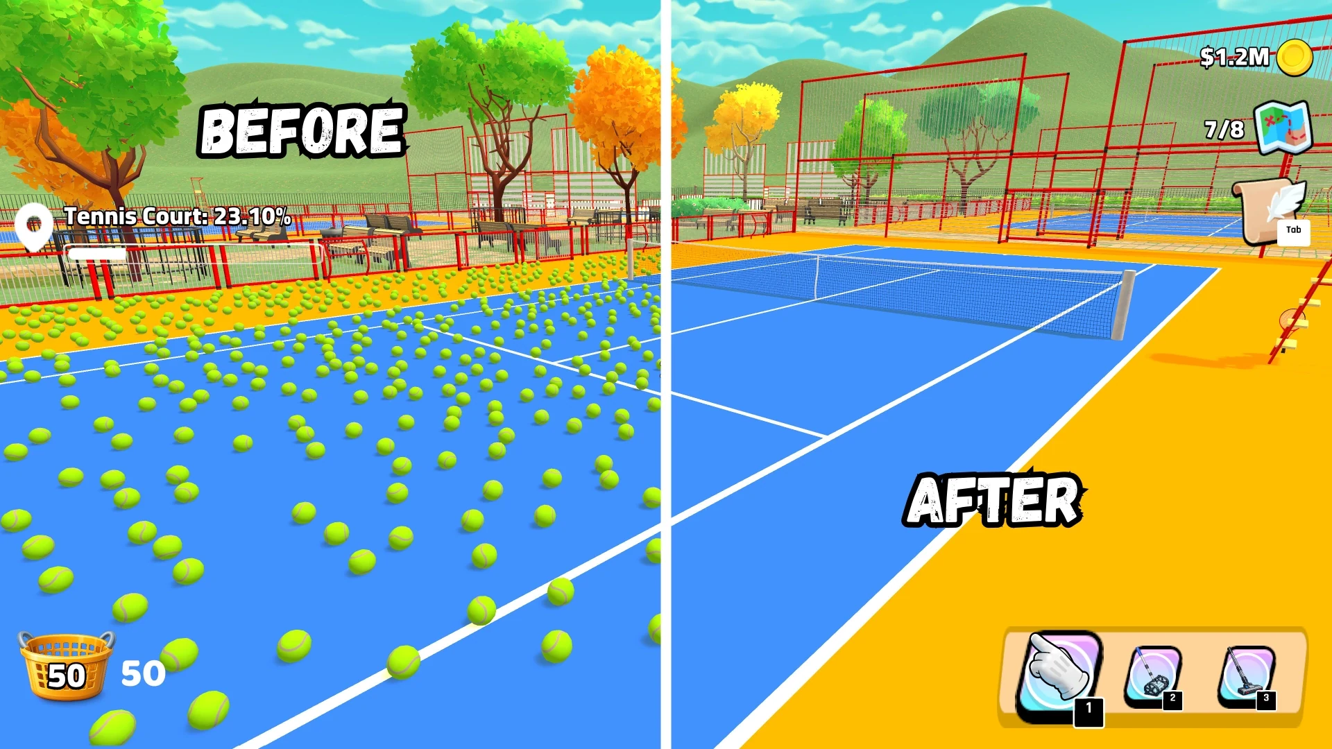 Скриншот игры Too Many Balls
