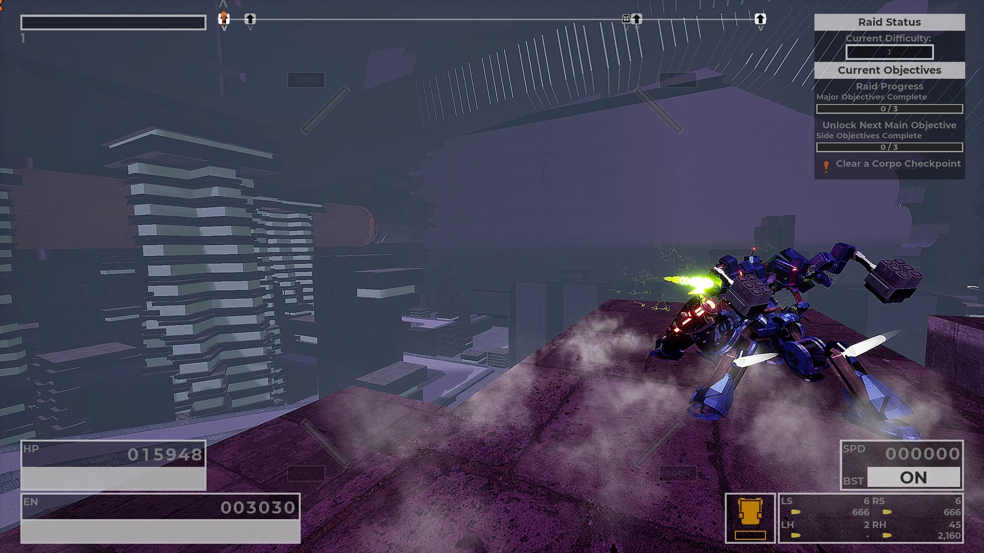Скриншот игры RIG Riot