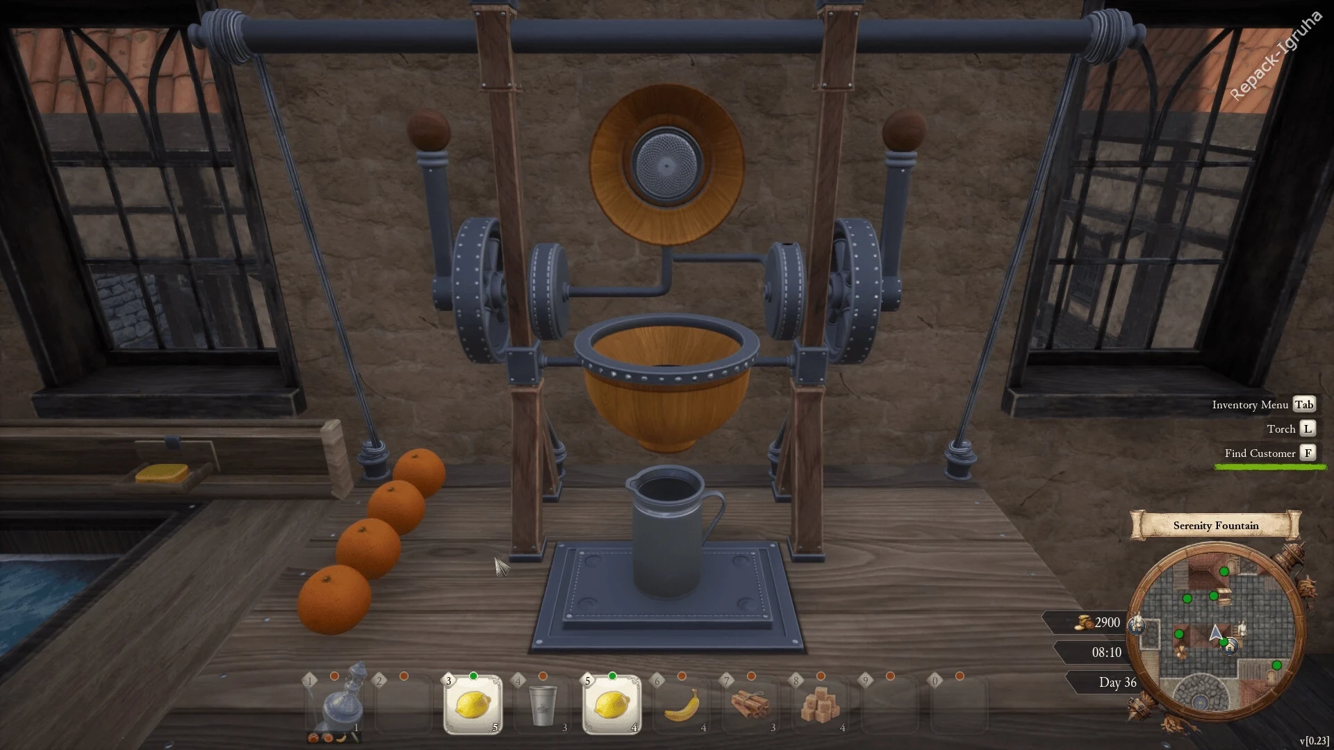 Скриншот игры Medieval Juice Crafter