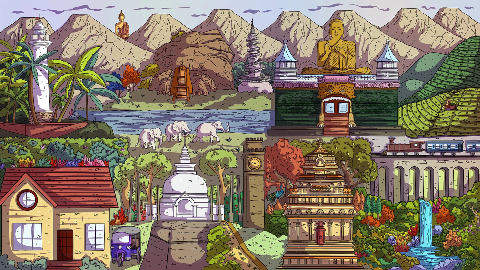 Скриншот игры 100 Sri Lanka Cats