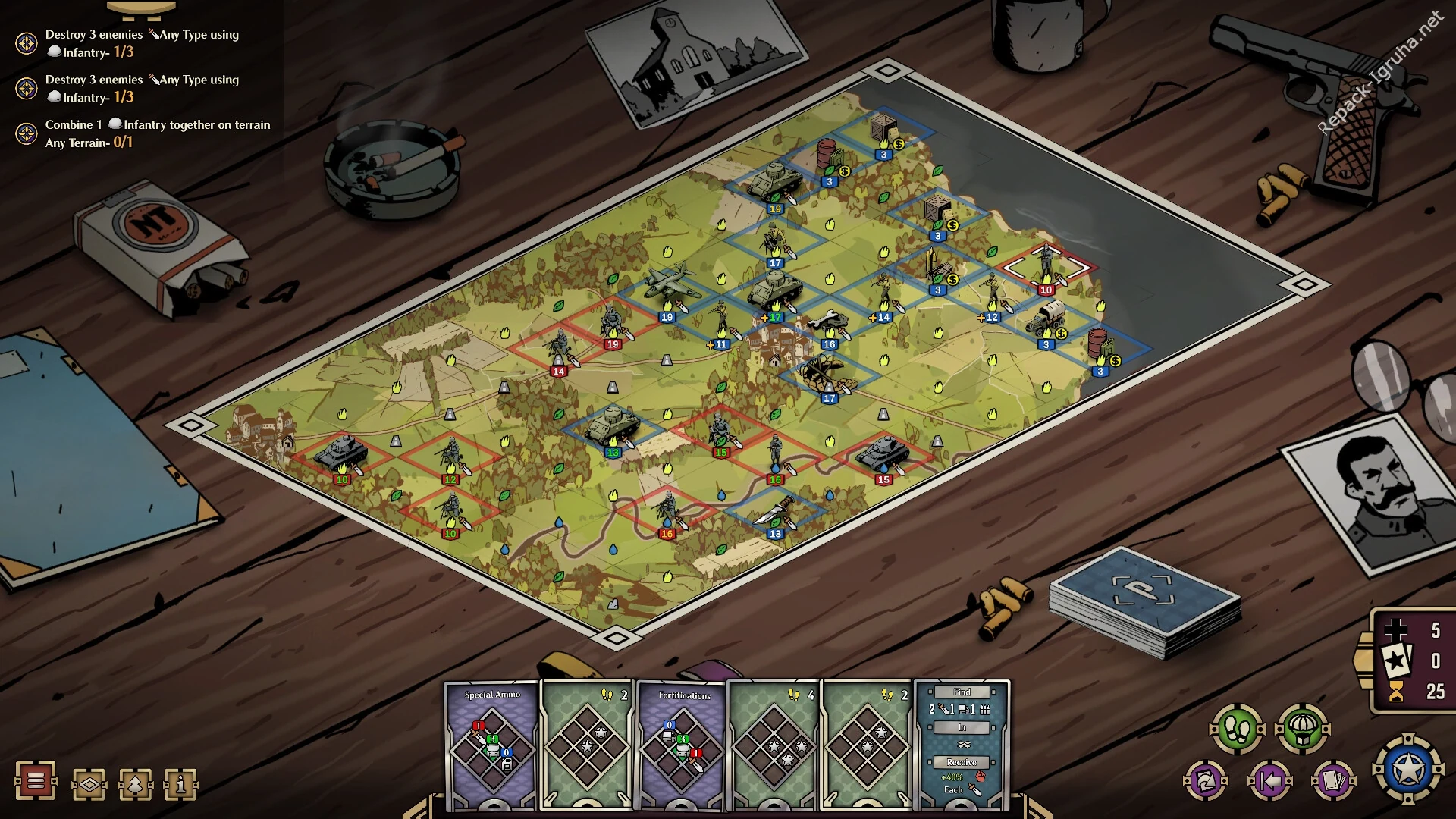 Скриншот игры Panzer Deck