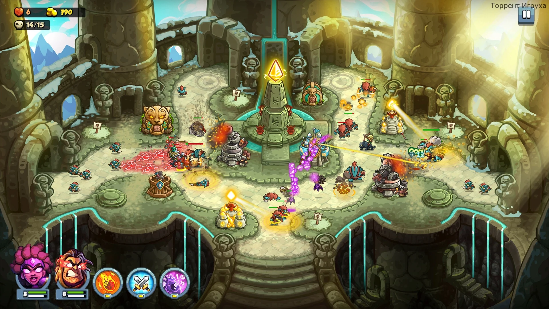 Скриншот игры Kingdom Rush 6: Genesis TD