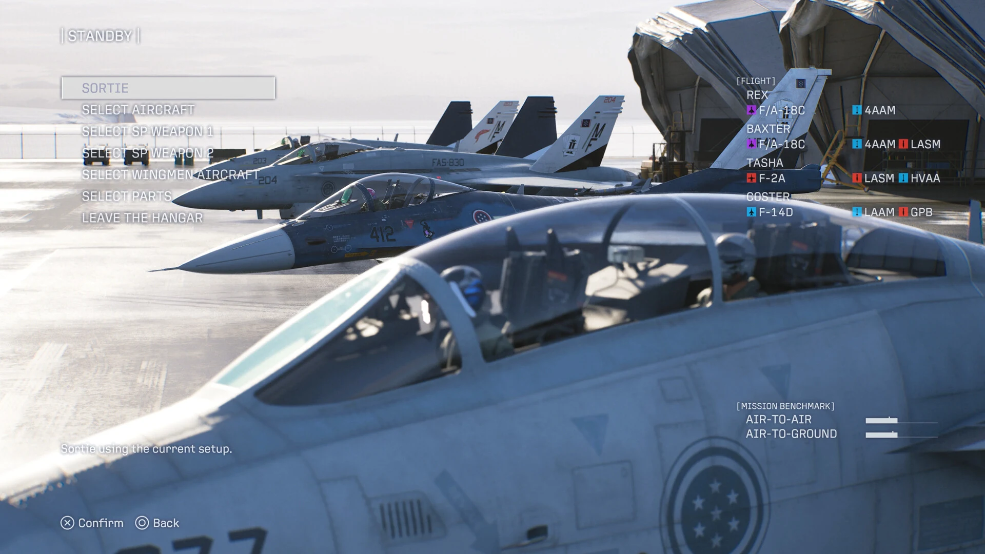 Скриншот игры Ace Combat 8: Wings of Theve